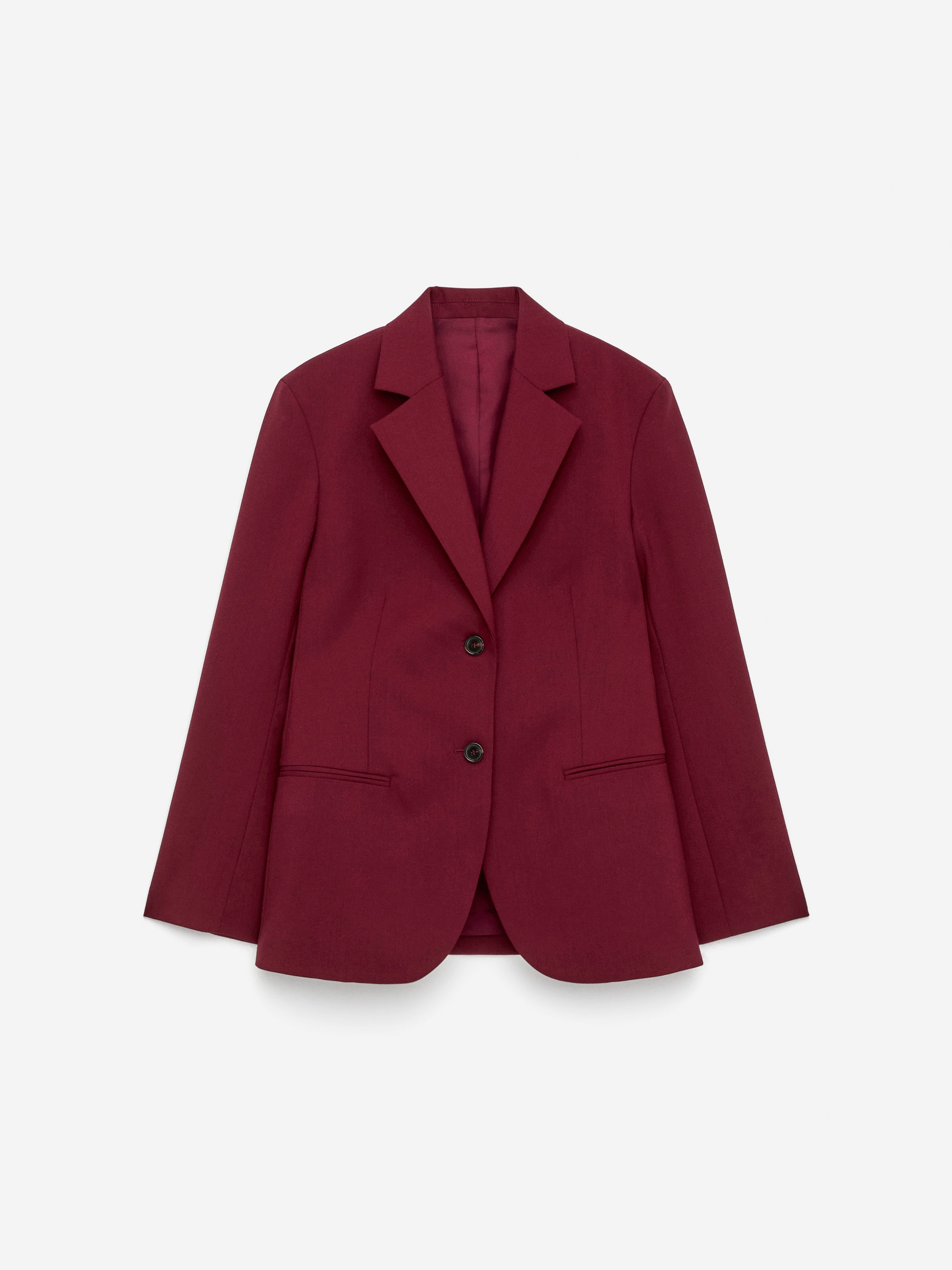 Hopsack Wool Blazer-#633337-16907