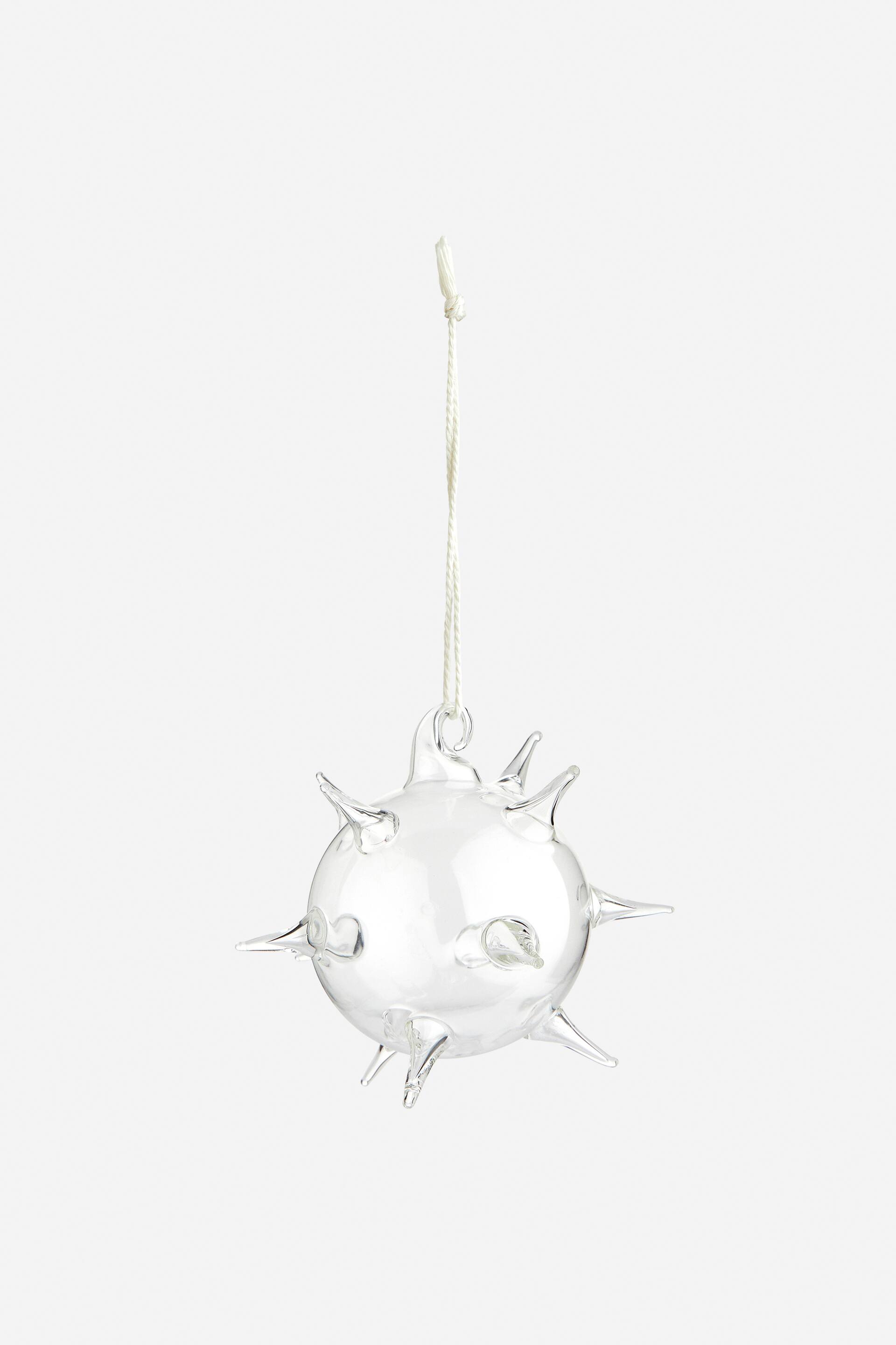 Größeres Bild ansehen: Glaskugel mit Zacken - Transparent - Home All | H&M DE 1