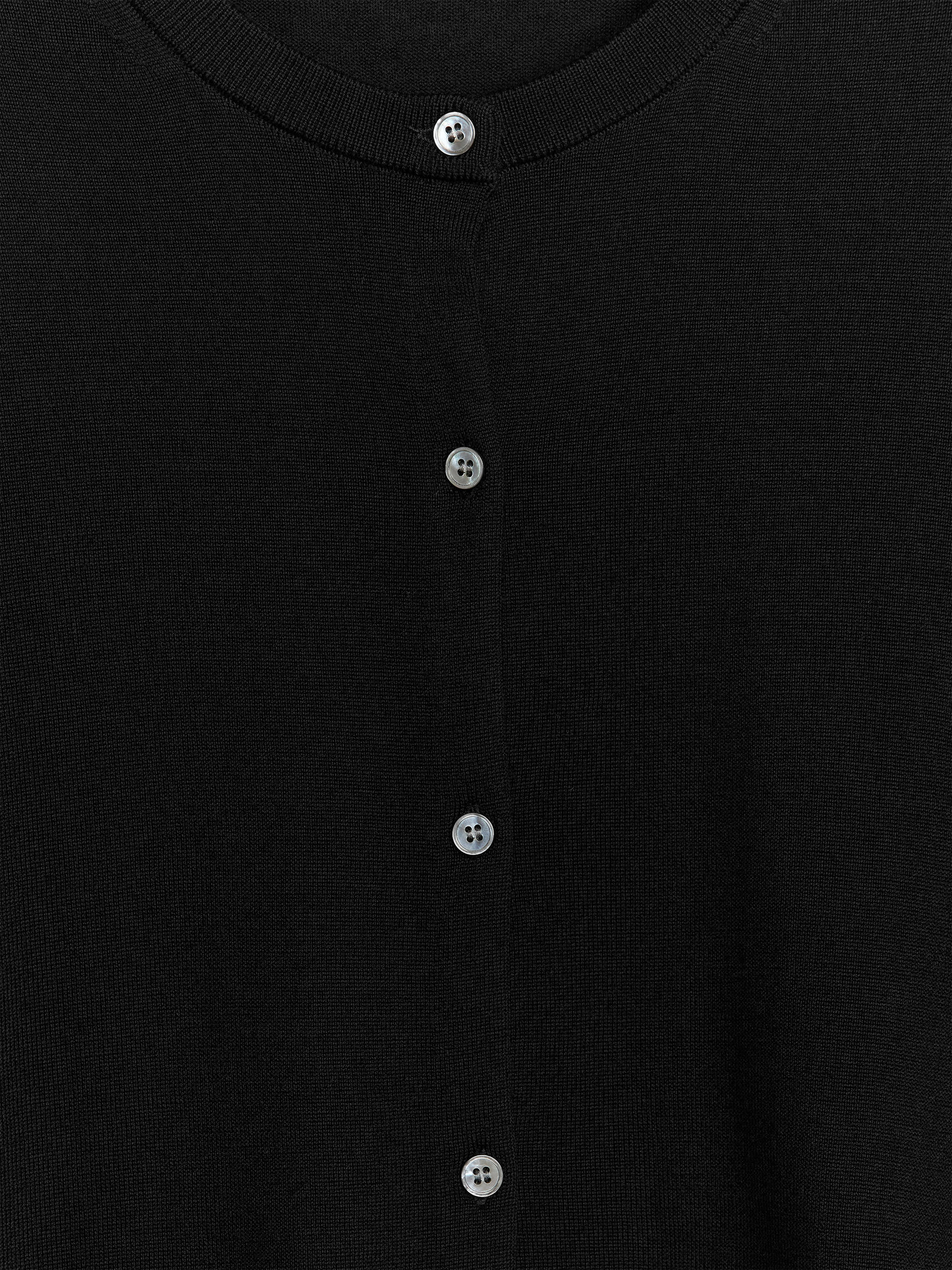 Merino Cardigan - Black - Regular fit - Women - StillMedia/DescriptiveDetail - 1