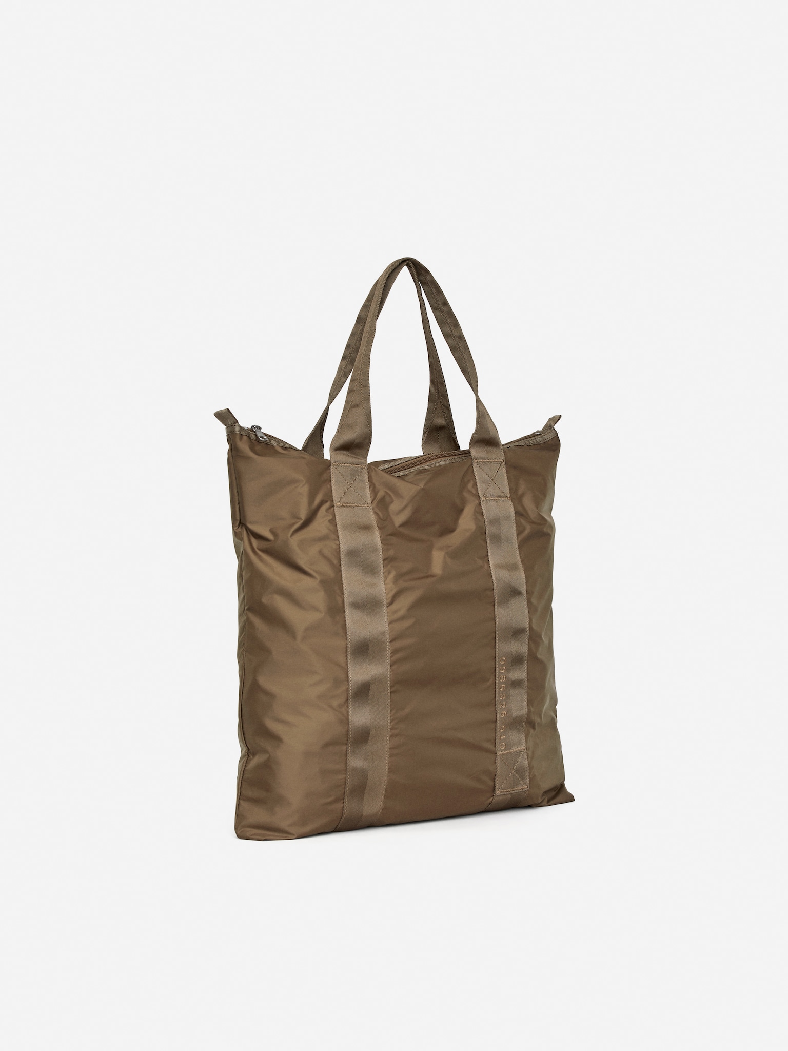 Skládací taška - Tmavě béžová/Black/Khaki zelená - 3