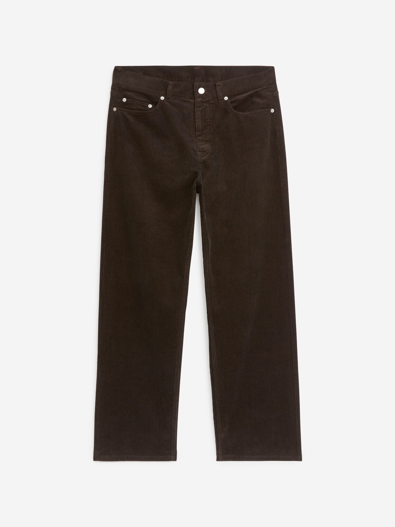 Pantaloni AMPI in velluto a coste - Marrone/Talpa chiaro/Marrone/Nero