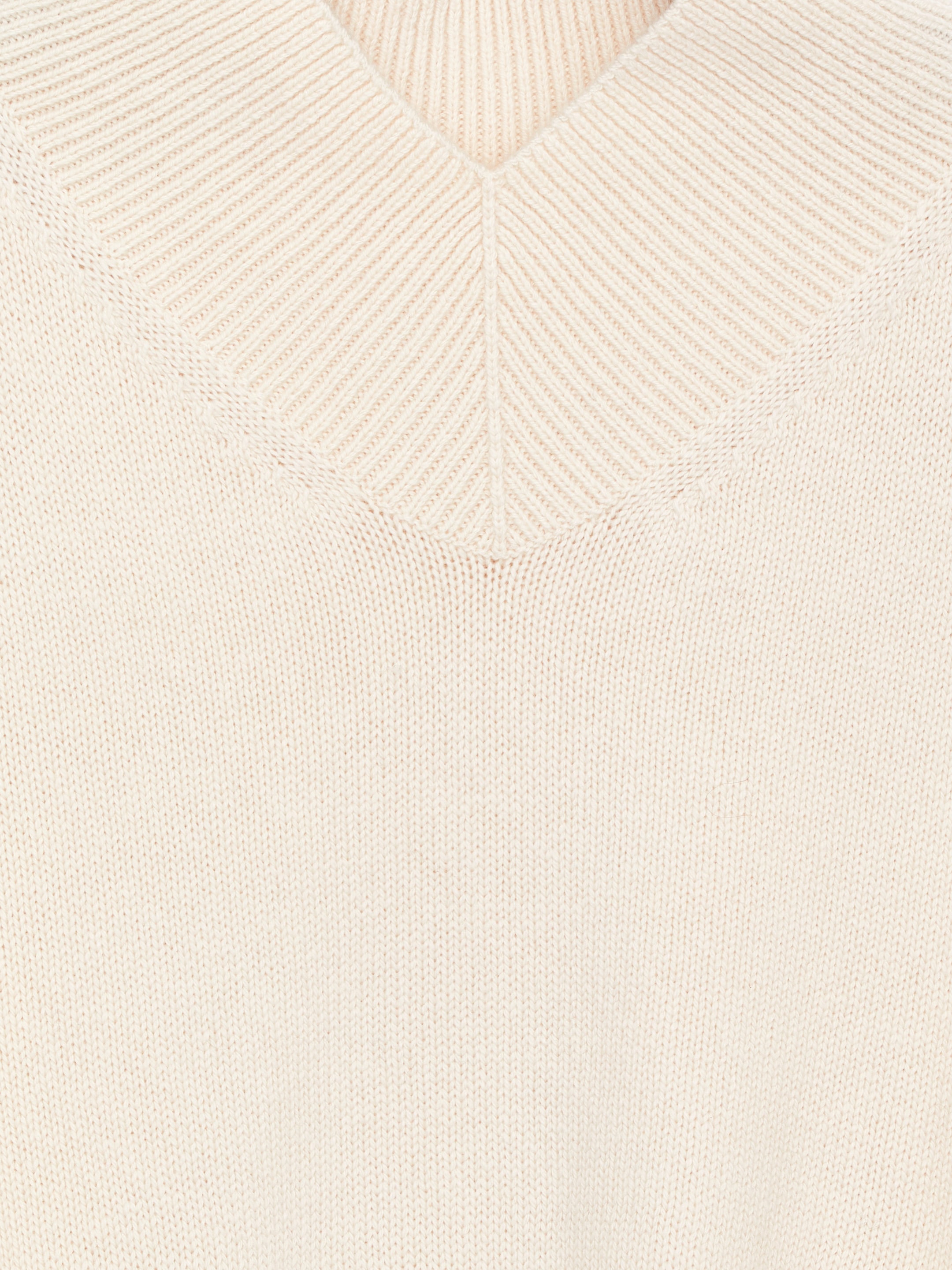 Maglione in lana con scollo a V - Bianco - Relaxed fit - Women - StillMedia/DescriptiveDetail - 2
