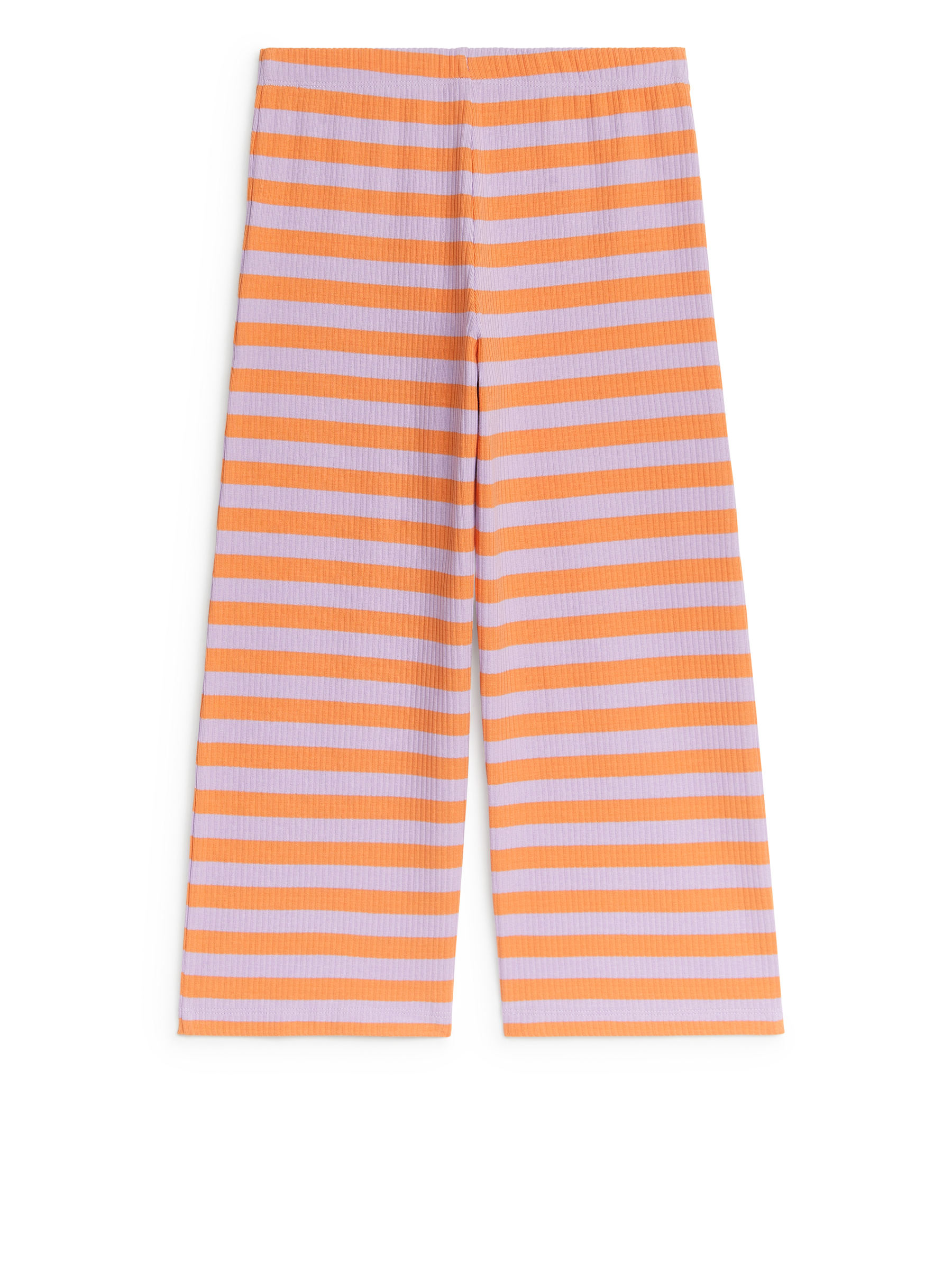 Gerippte Baumwollhose - Flieder/Orange - Regular Fit - Kinder - StillMedia/DescriptiveStillLife - 3