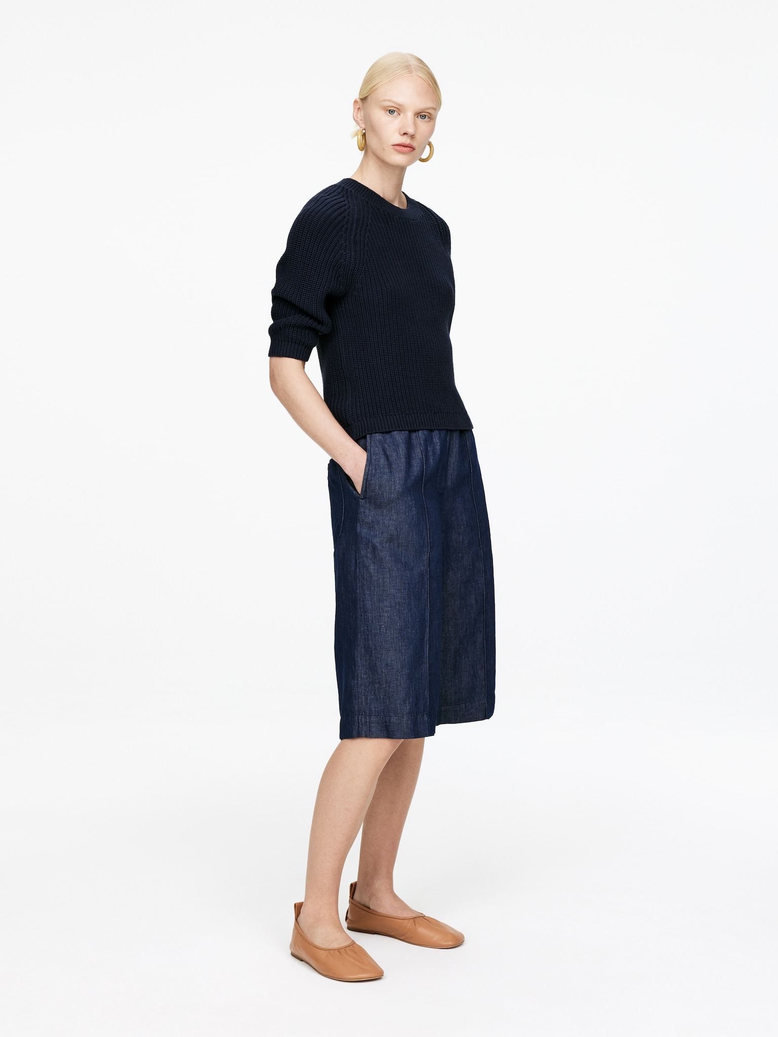 Cotton Jumper - Dark Blue - 6