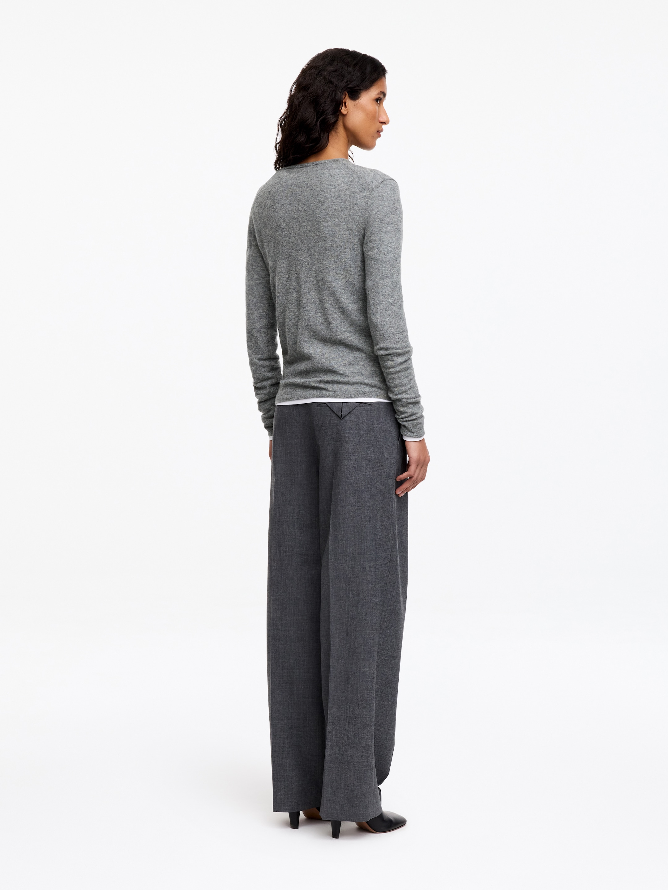 Suéter de cachemir puro - Gris - Corte estándar - women - StillMedia/Lookbook - 2