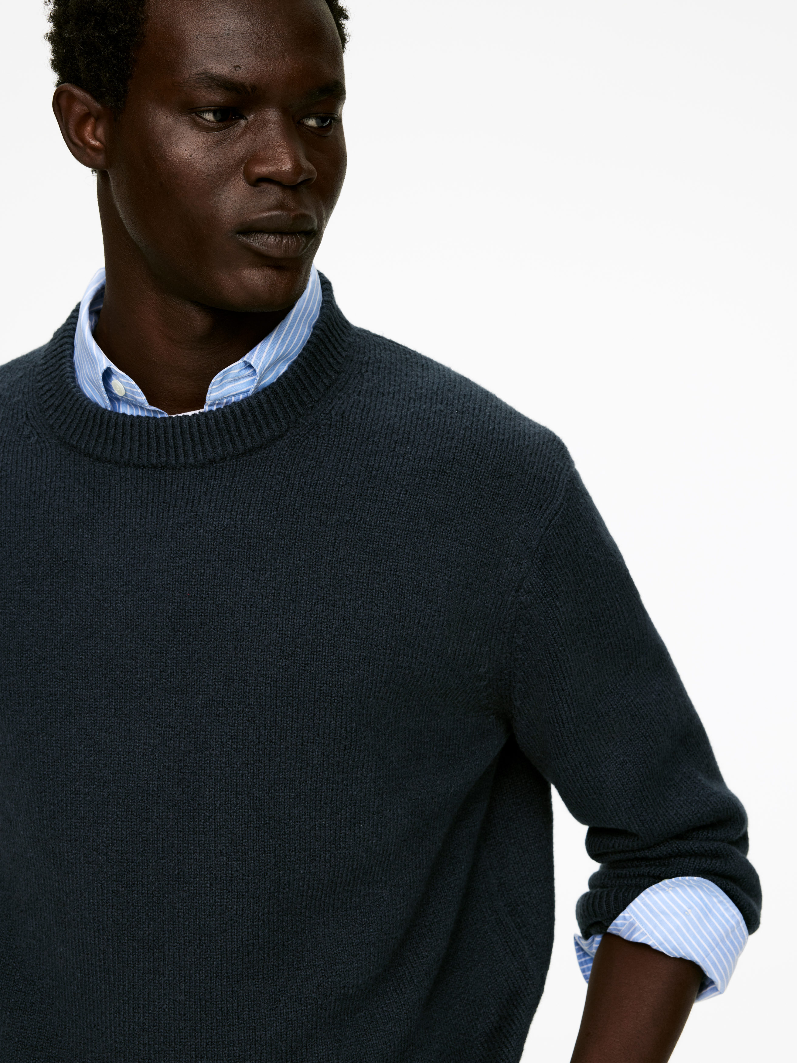 Cotton-Blend Jumper - Dark Grey - Loose fit - Men - StillMedia/Lookbook - 6