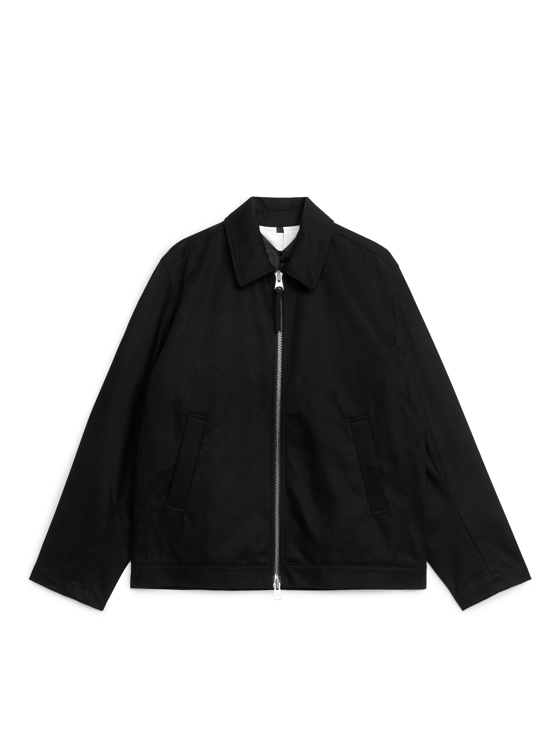 Drizzler Cotton Jacket – Black – Men – ARKET WW