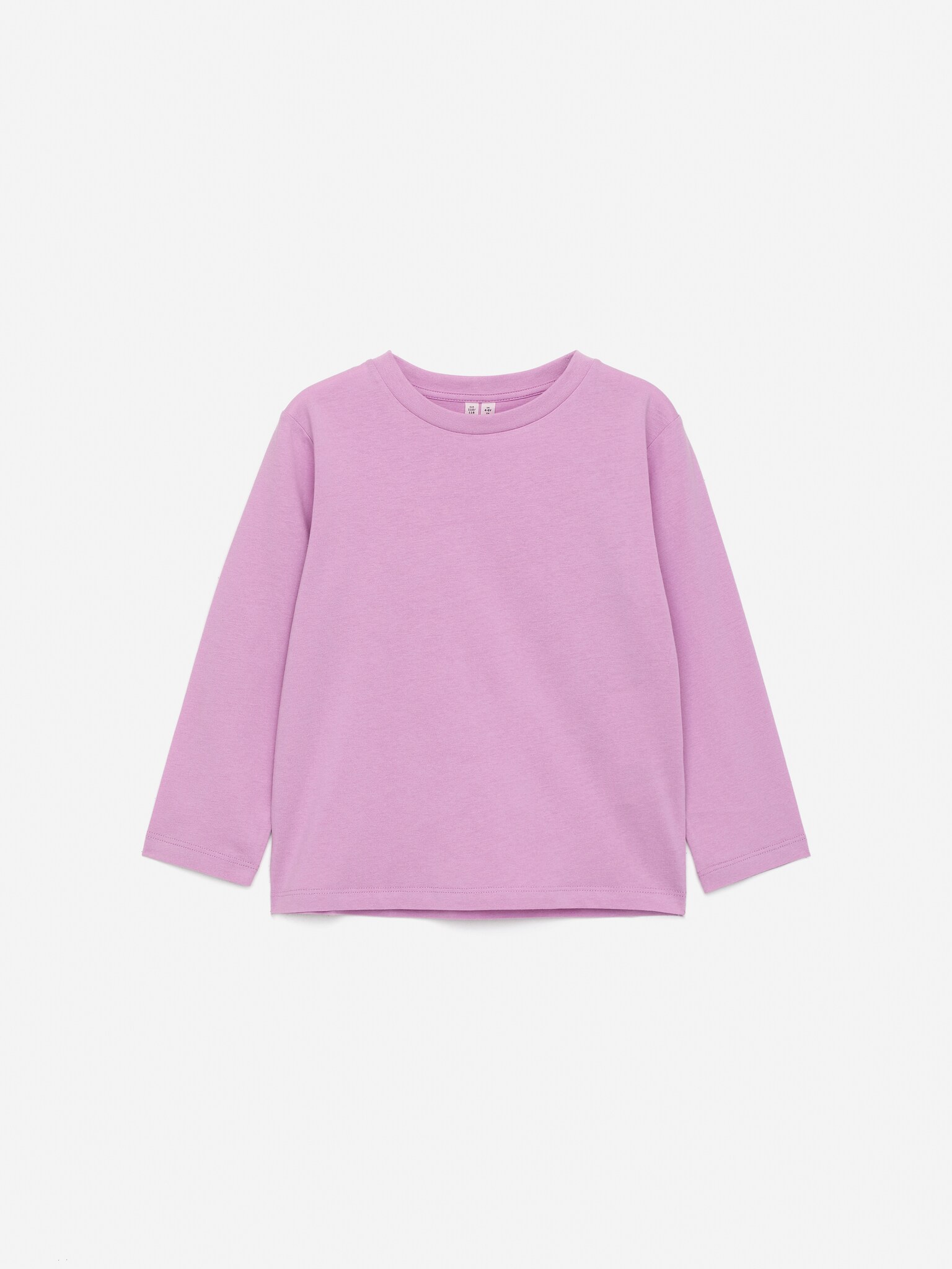 Long-Sleeved T-Shirt Set of 2 - Green/Pink/Lilac/White/Lilac/Off White/Pink/Grey/Black/White/Beige/Off White/Black/Burgundy/Sky Blue - 3