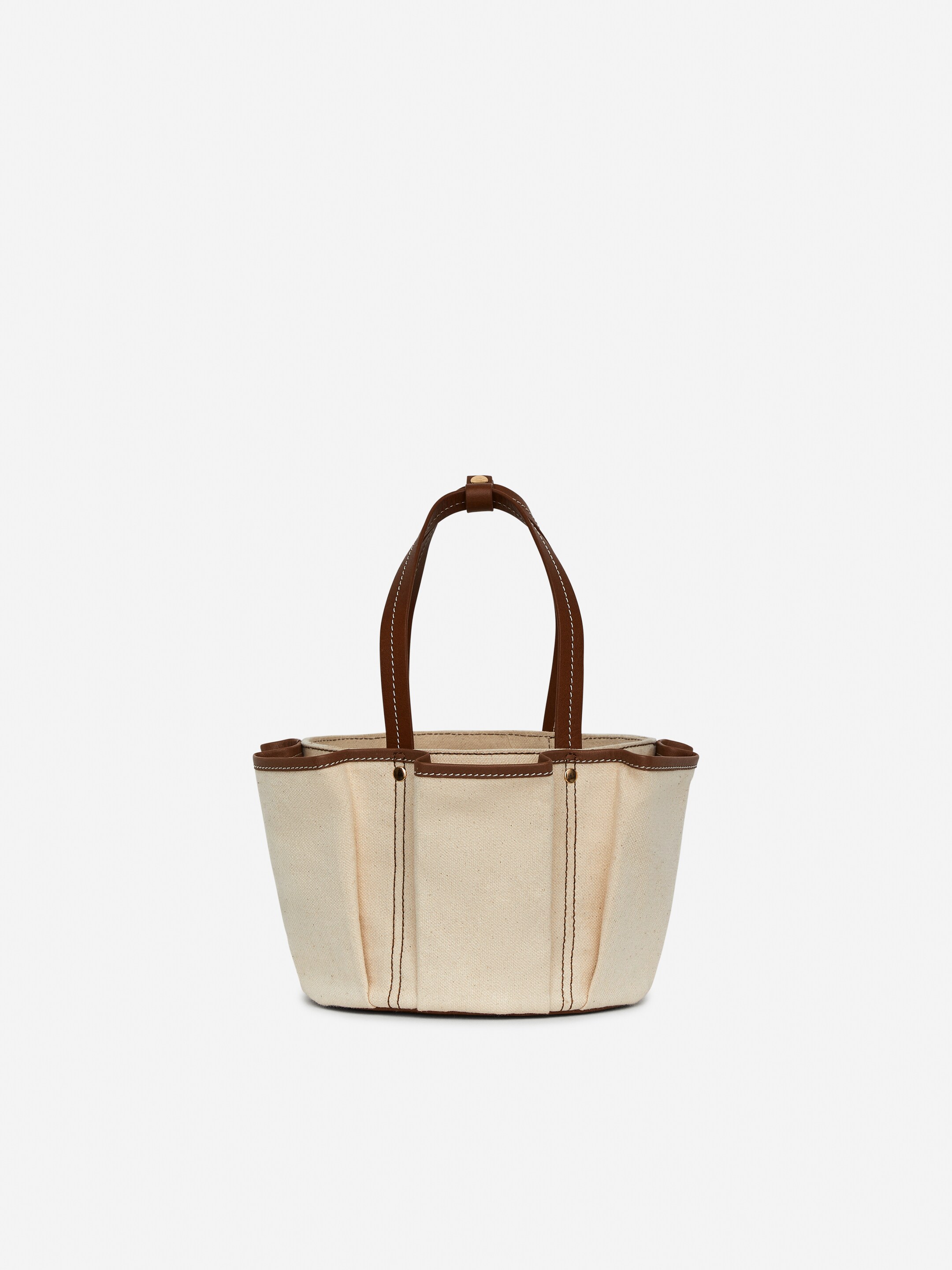 Ver imagen más grande: Bolso cubo dos en uno - Marrón/beige - MUJER | H&M ES 6