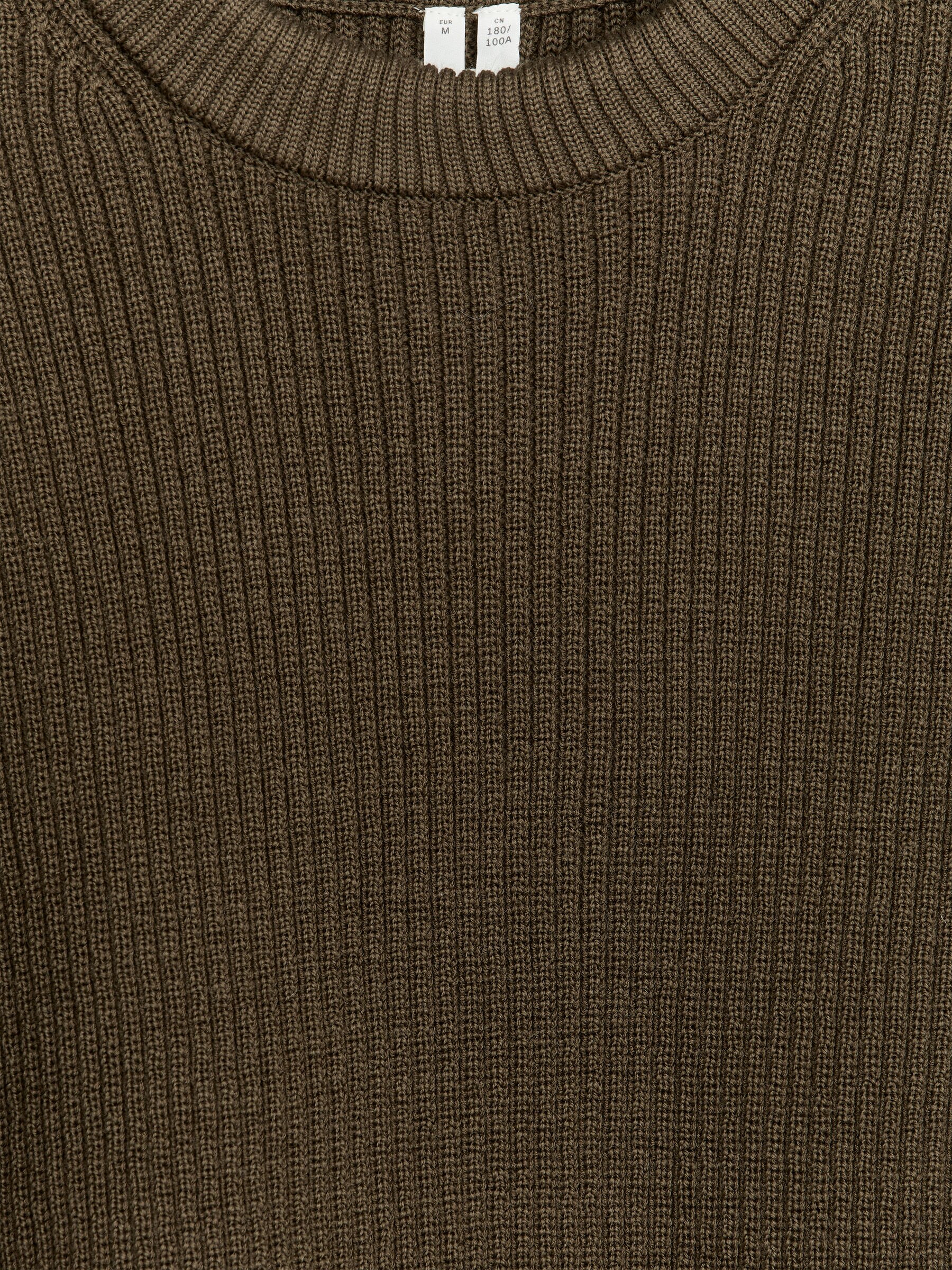 Pullover mit Rundhalsausschnitt aus Wollmischung - Dunkles Graubraun - Regular Fit - Herren - StillMedia/DescriptiveDetail - 1