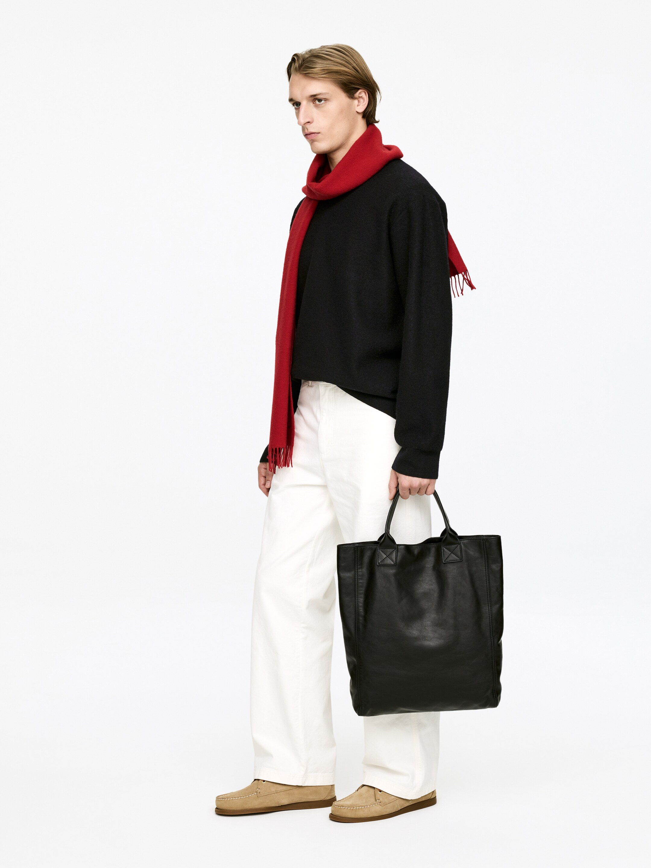 Zobrazit větší obrázek: Svetr z vařené vlny - Černá - MUŽI | H&M CZ 2