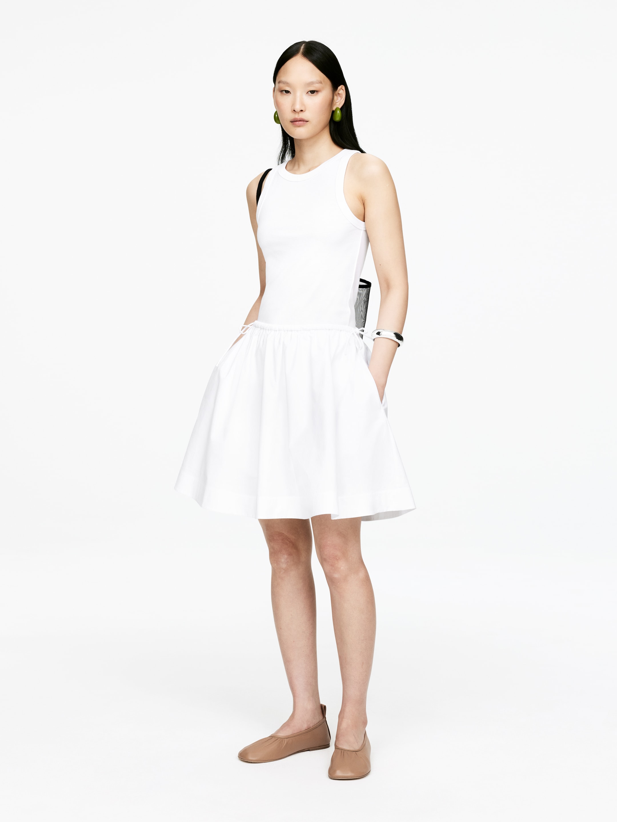 Agrandir l'image: Débardeur côtelé - Blanc - FEMME | H&M FR 2