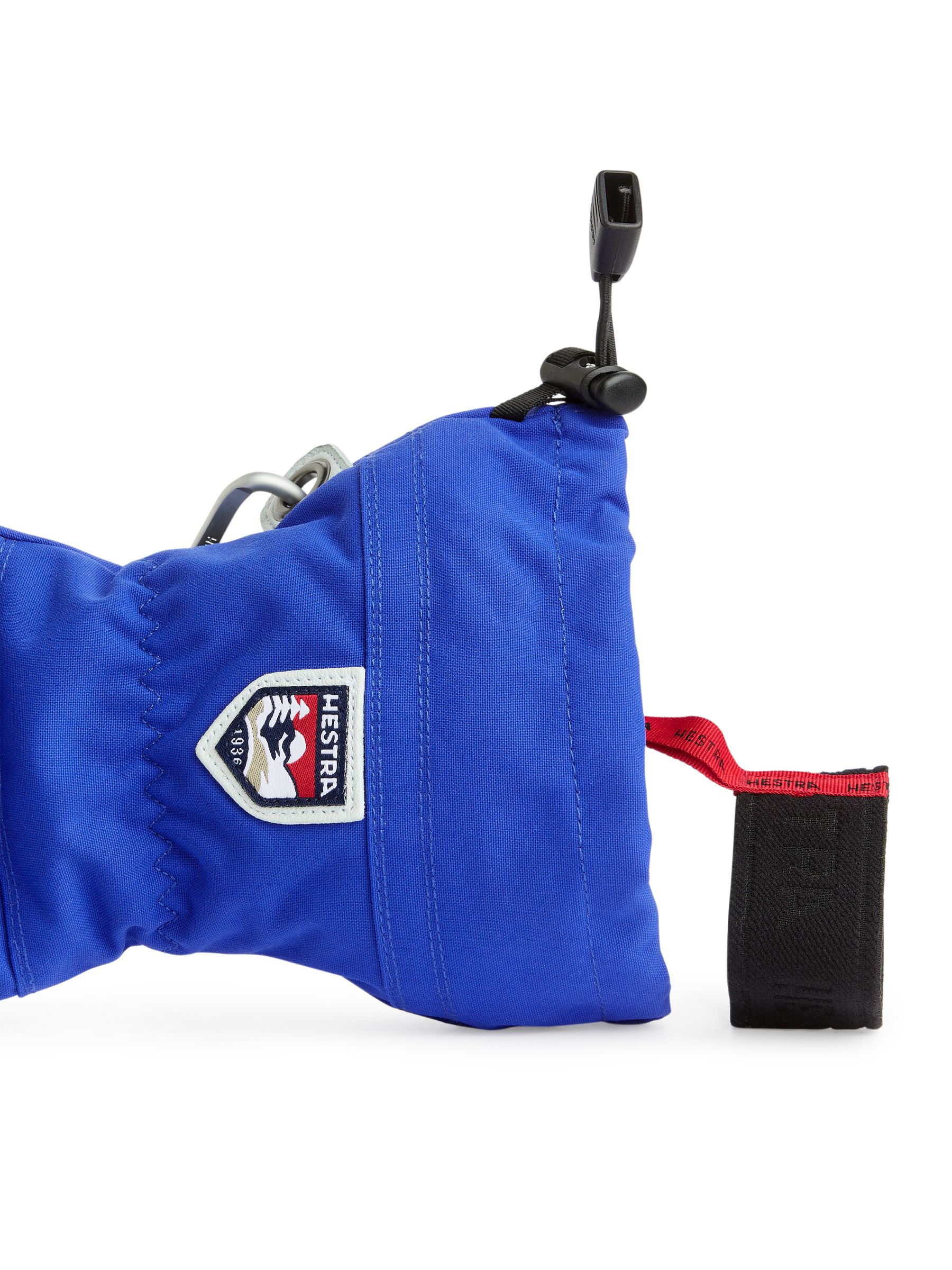 Skifäustlinge Army von Hestra, aus Leder - Knallblau/Weiß - Damen - StillMedia/DescriptiveDetail - 3