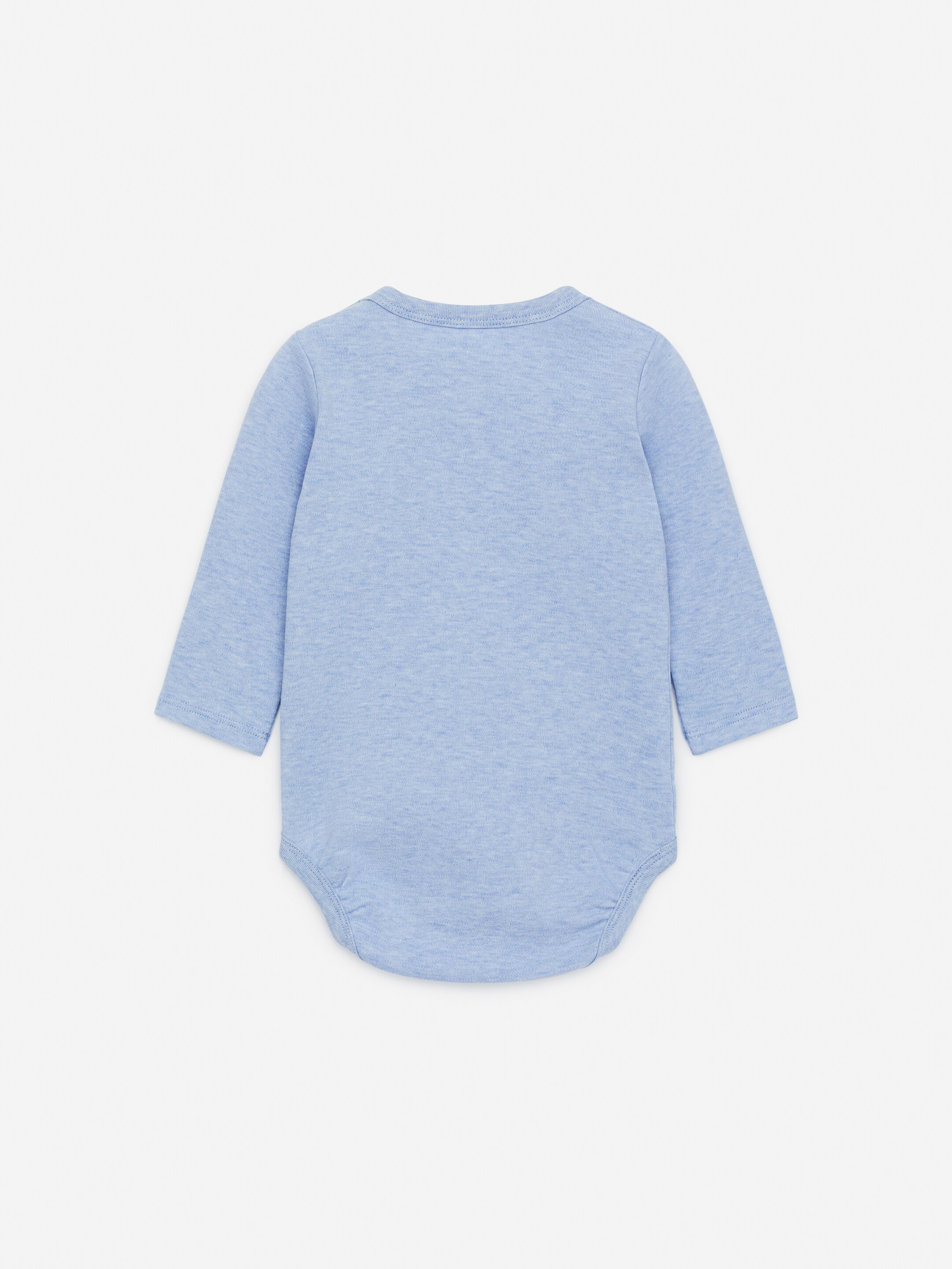 Agrandir l'image: Body à manches longues - Bleu clair chiné - ENFANT | H&M CH 2