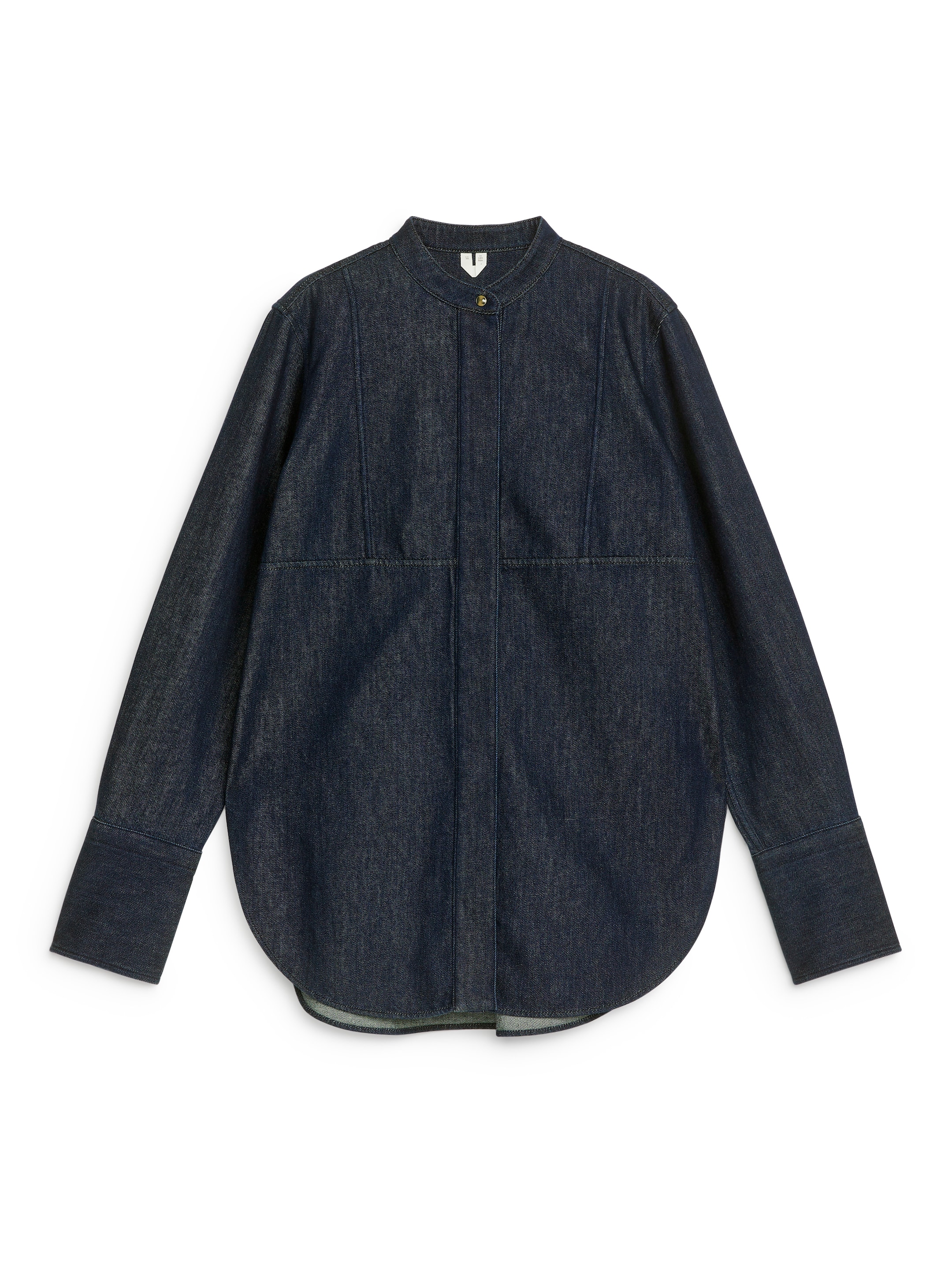 Denimskjorta - Mörkblå - Regular fit - women - StillMedia/DescriptiveStillLife - 2
