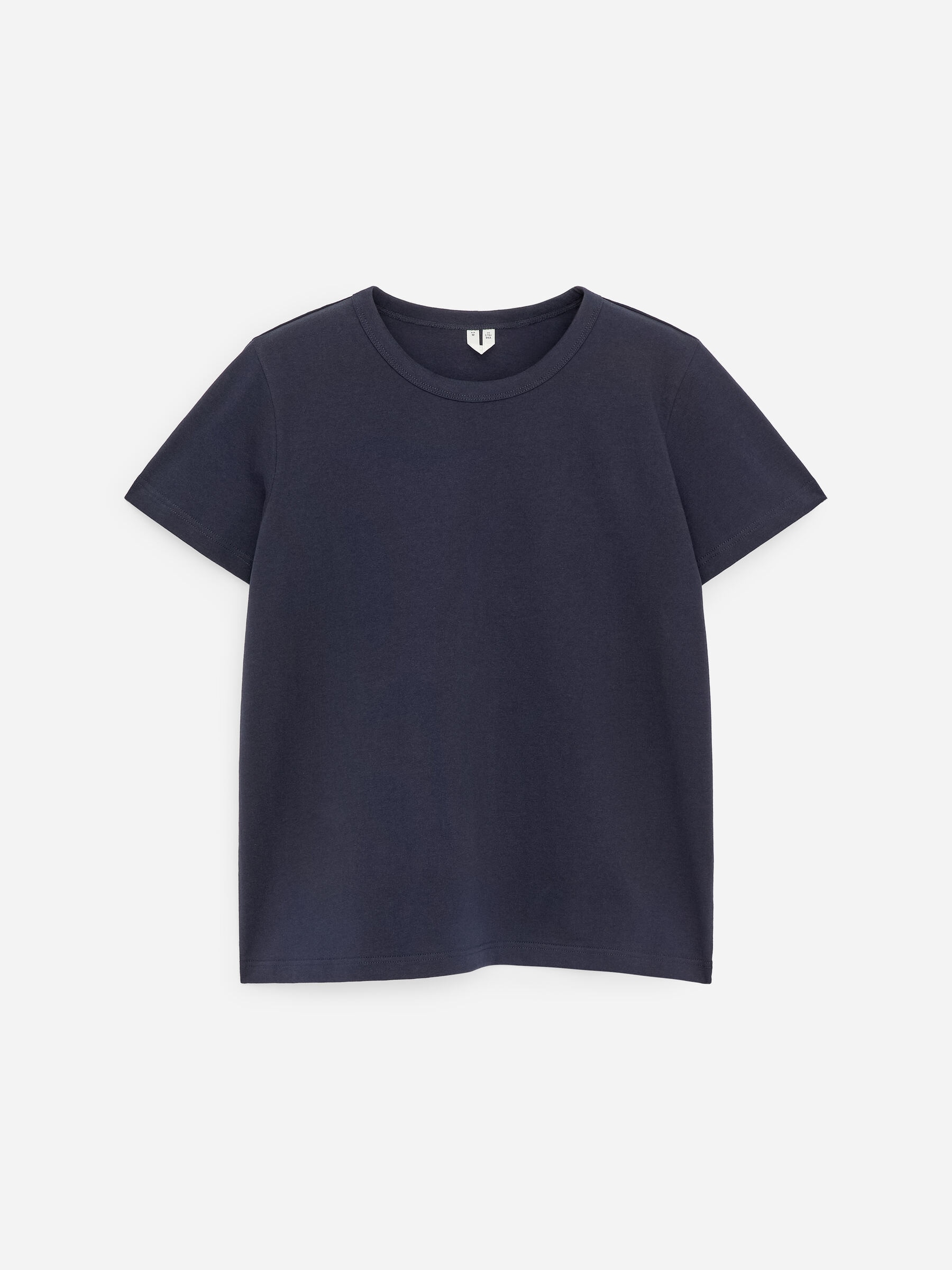 Neat Cotton T-Shirt-#0A041F-18784