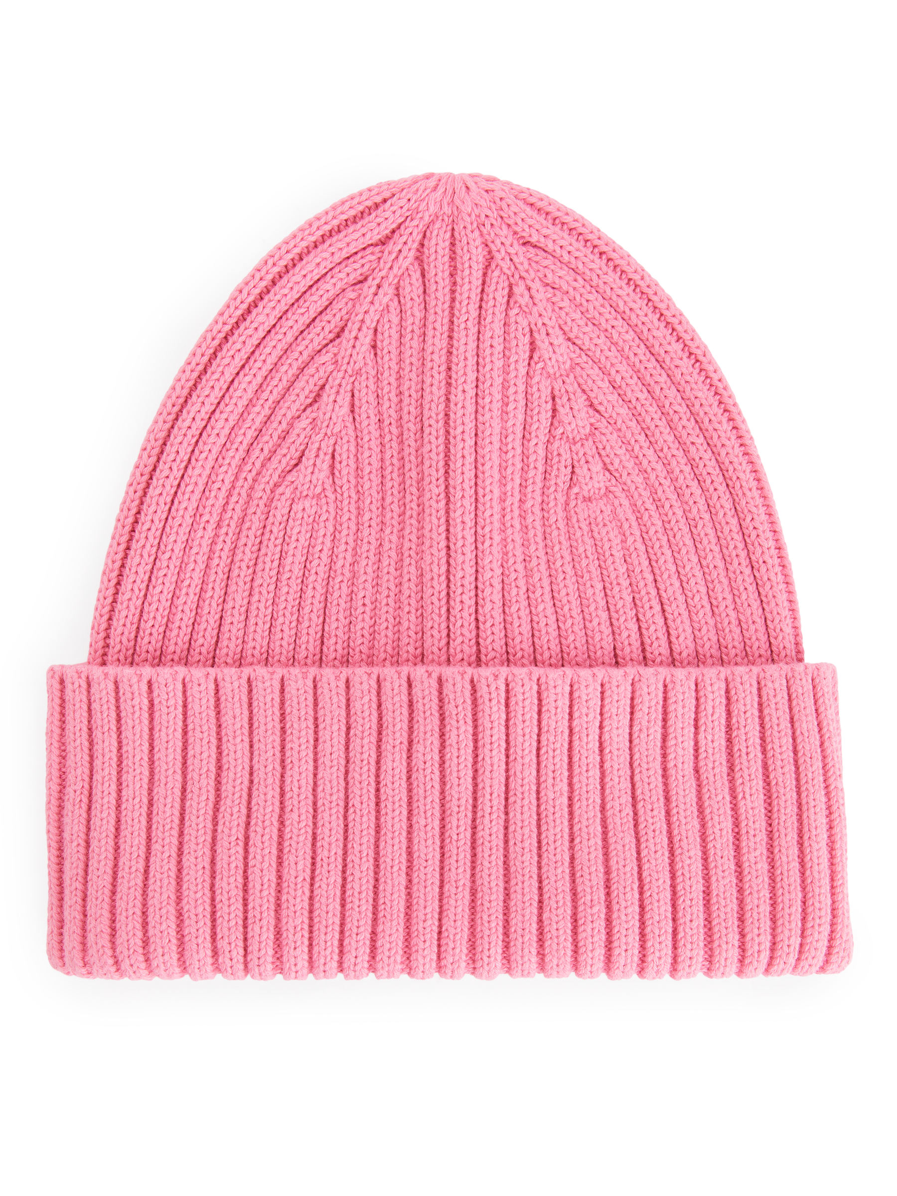 Rib Knit Beanie-#DB87B0-11670