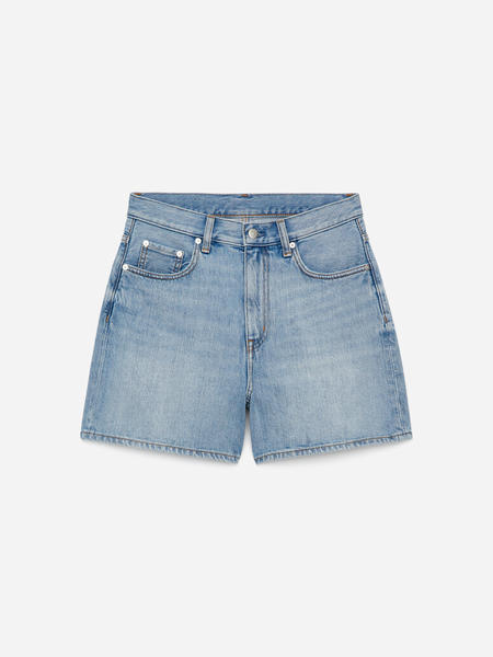 Argyle Blue Pattern Print Women's Shorts