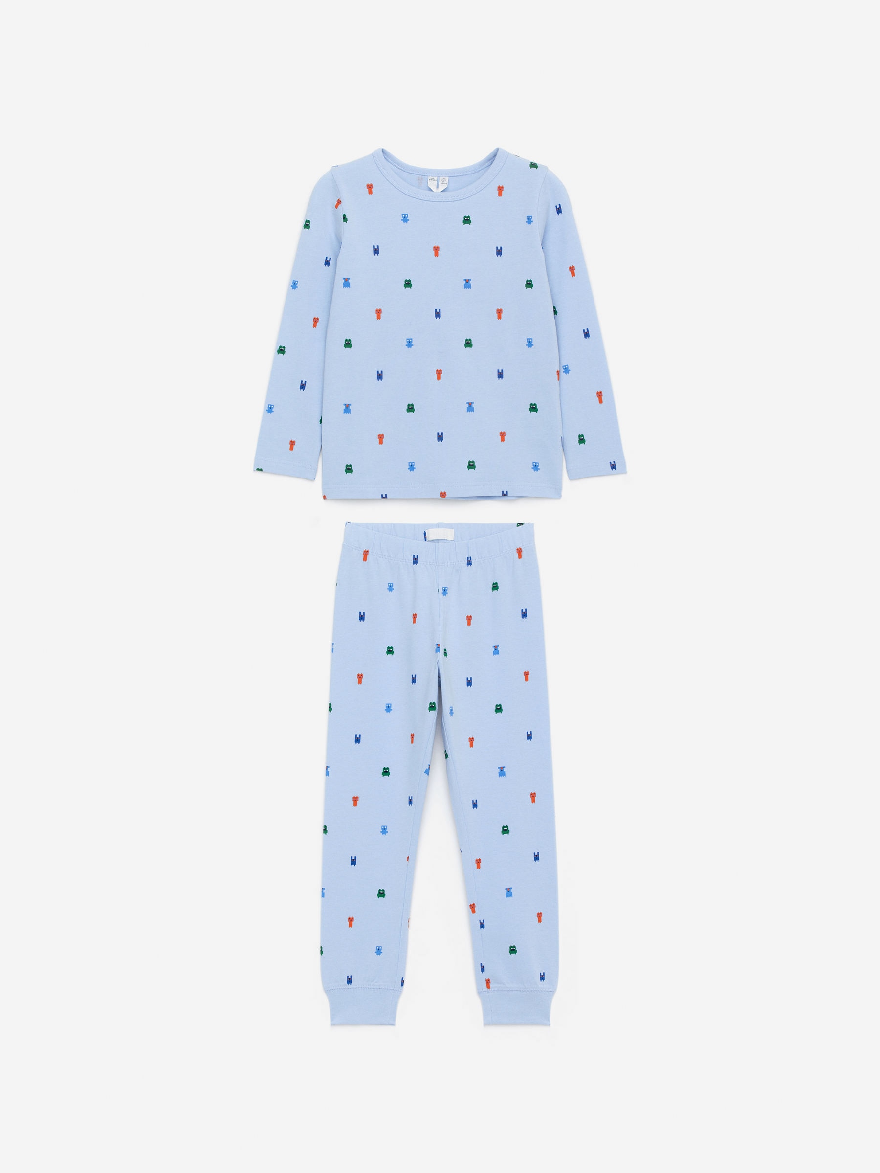 Jersey Pyjama Set-#A3BBE0-16129