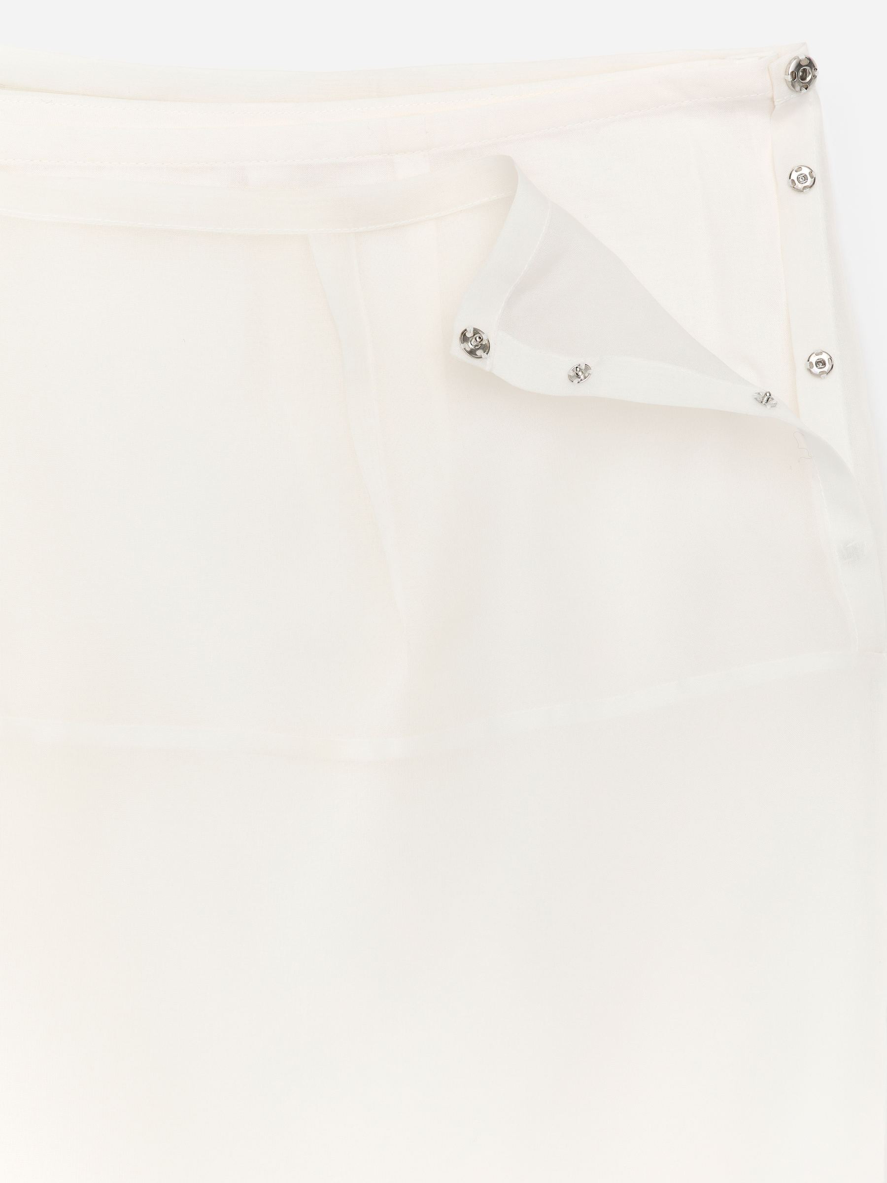 ARKET and Laila Gohar Pencil Skirt - Off-White - Regular fit - Women - StillMedia/DescriptiveDetail - 2