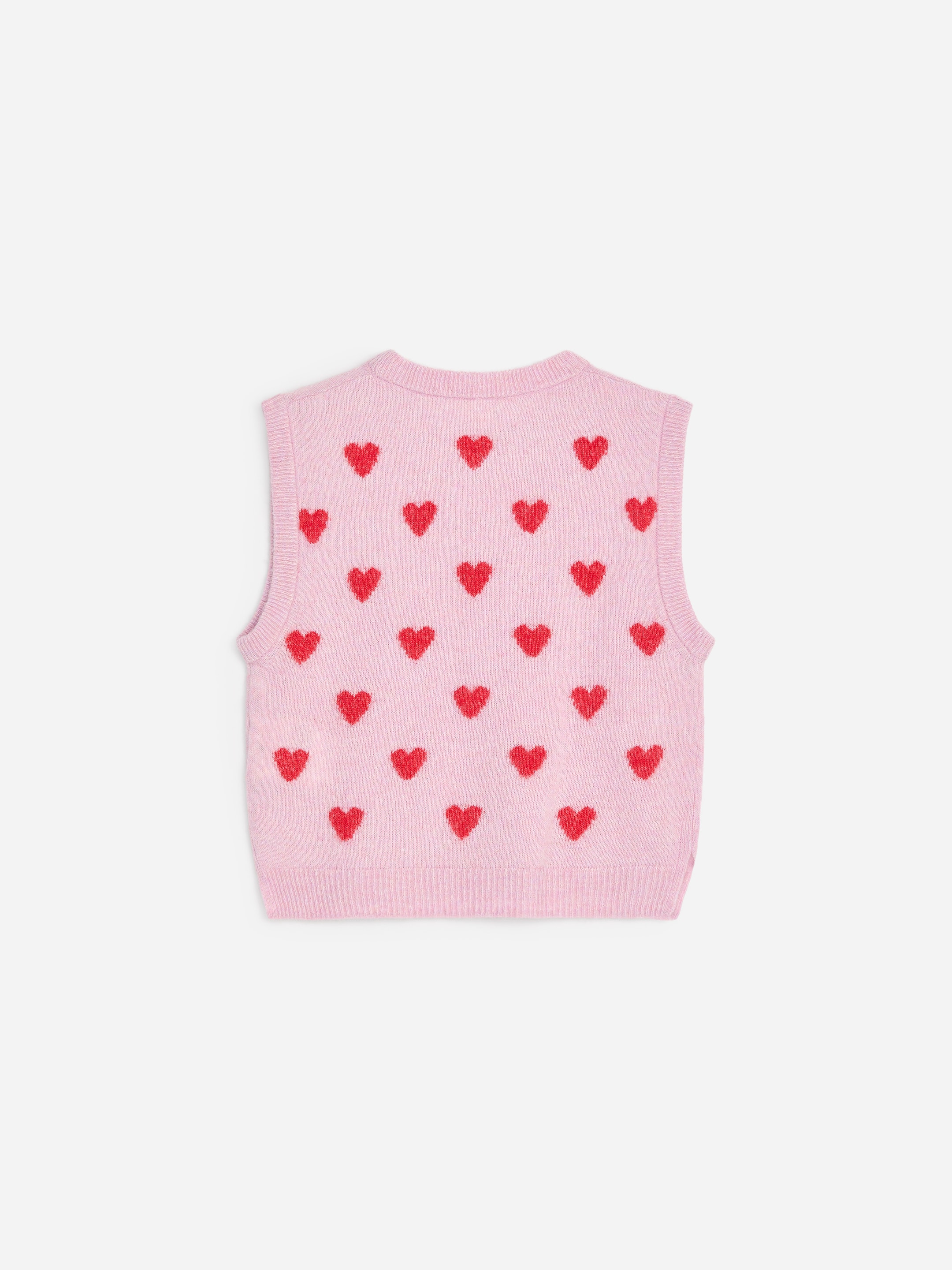Wool Blend Vest - Pink/Red - Regular fit - Children - StillMedia/DescriptiveStillLife - 1