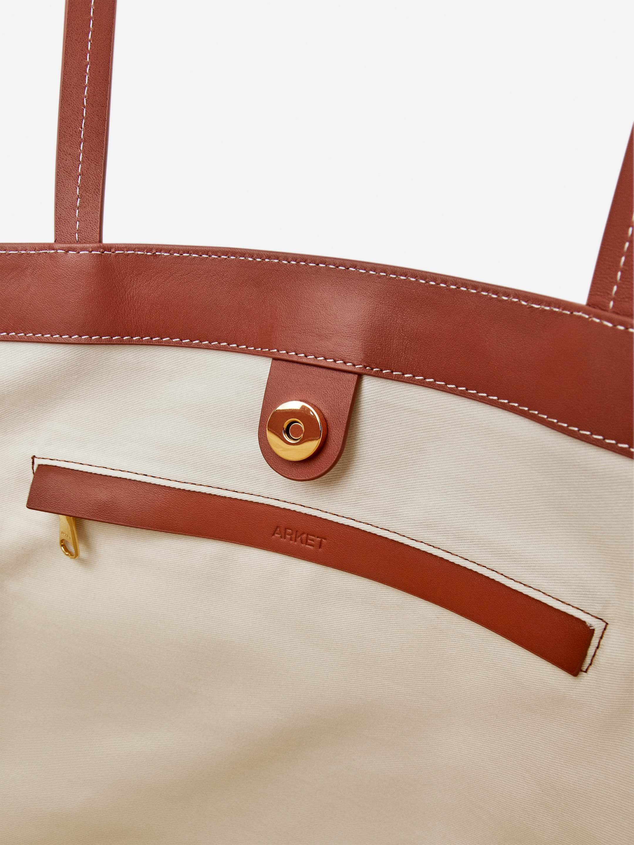Visualizza immagine più grande: Borsa tote in tela - Beige - DONNA | H&M IT 6