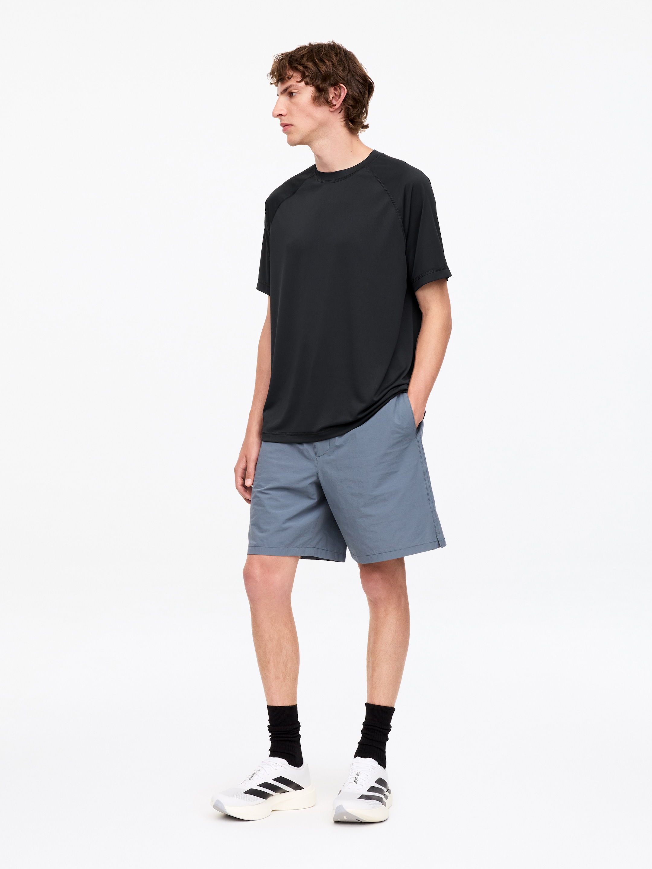 Camiseta técnica ARKET ACTIVE - Negro - Corte estándar - Men - StillMedia/Lookbook - 3