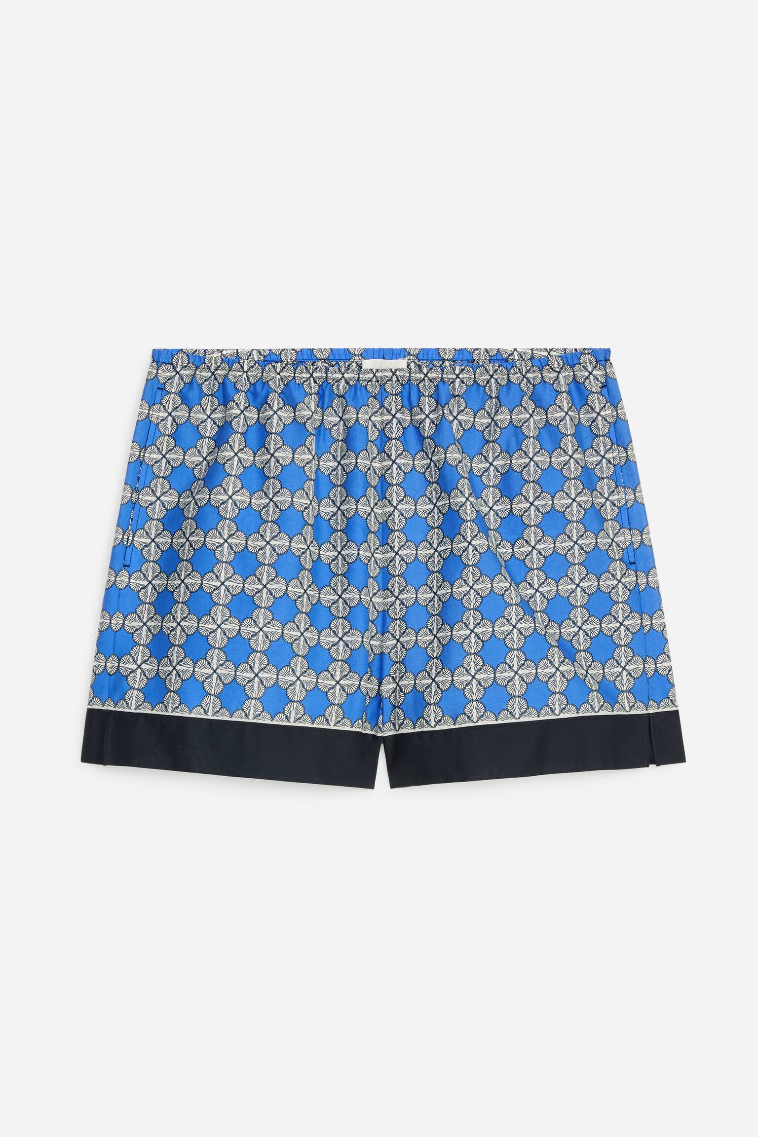 Shorts aus Lyocell-Mischung-Blau - 2