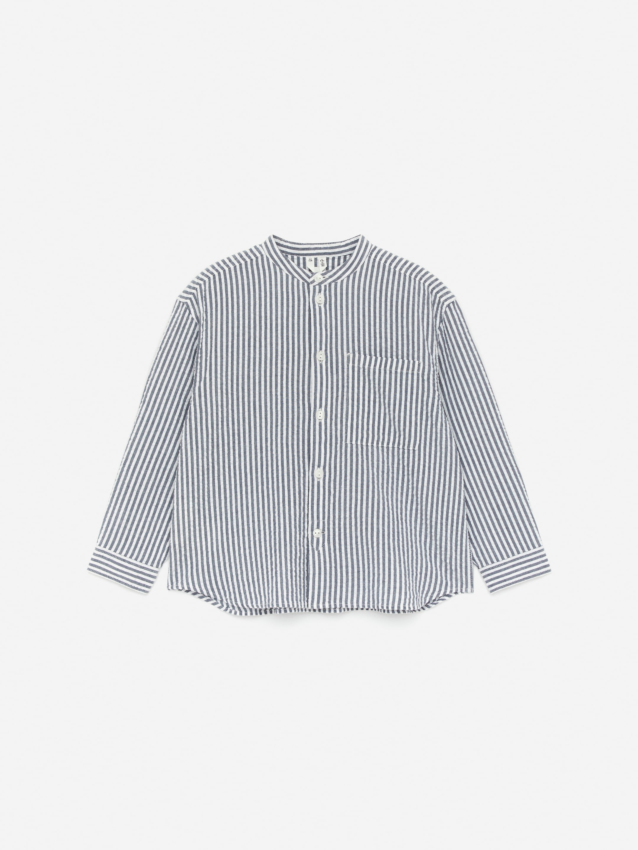 Visualizza immagine più grande: Camicia in seersucker - Blu/Bianco - BAMBINO | H&M IT 1
