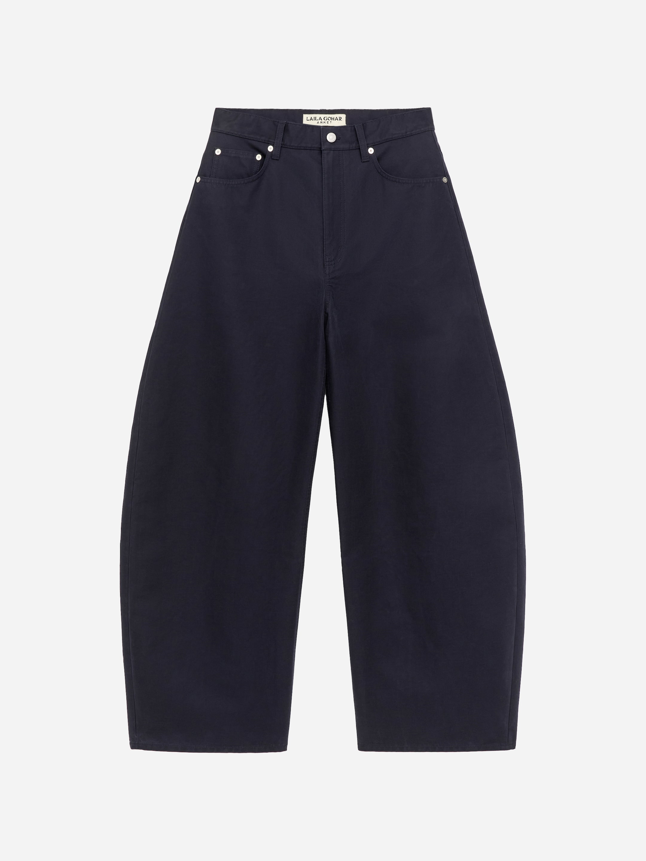 ARKET and Laila Gohar Sculptural Trousers-#2B2C32-18960