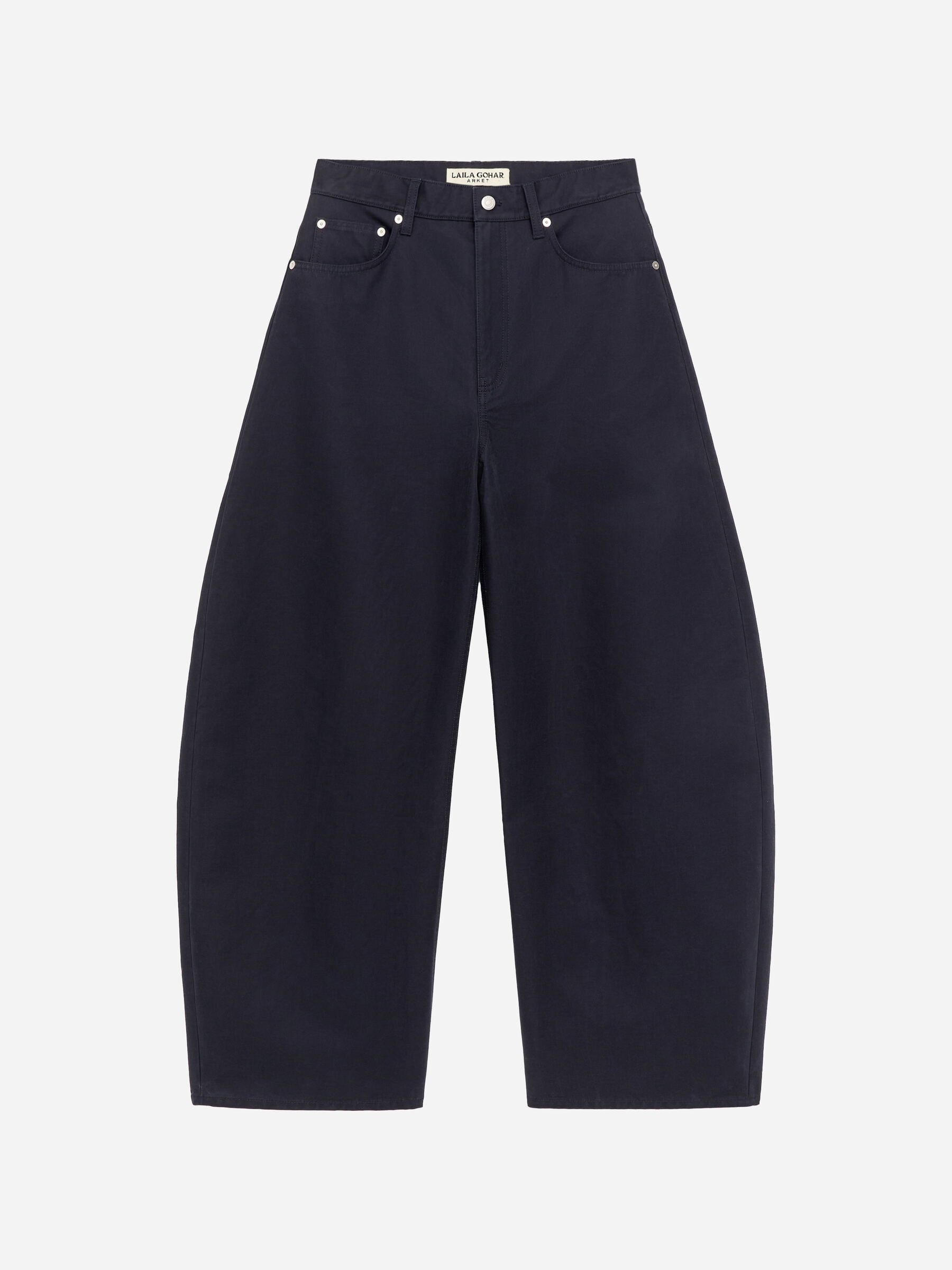 ARKET and Laila Gohar Sculptural Trousers-#2B2C32-18960