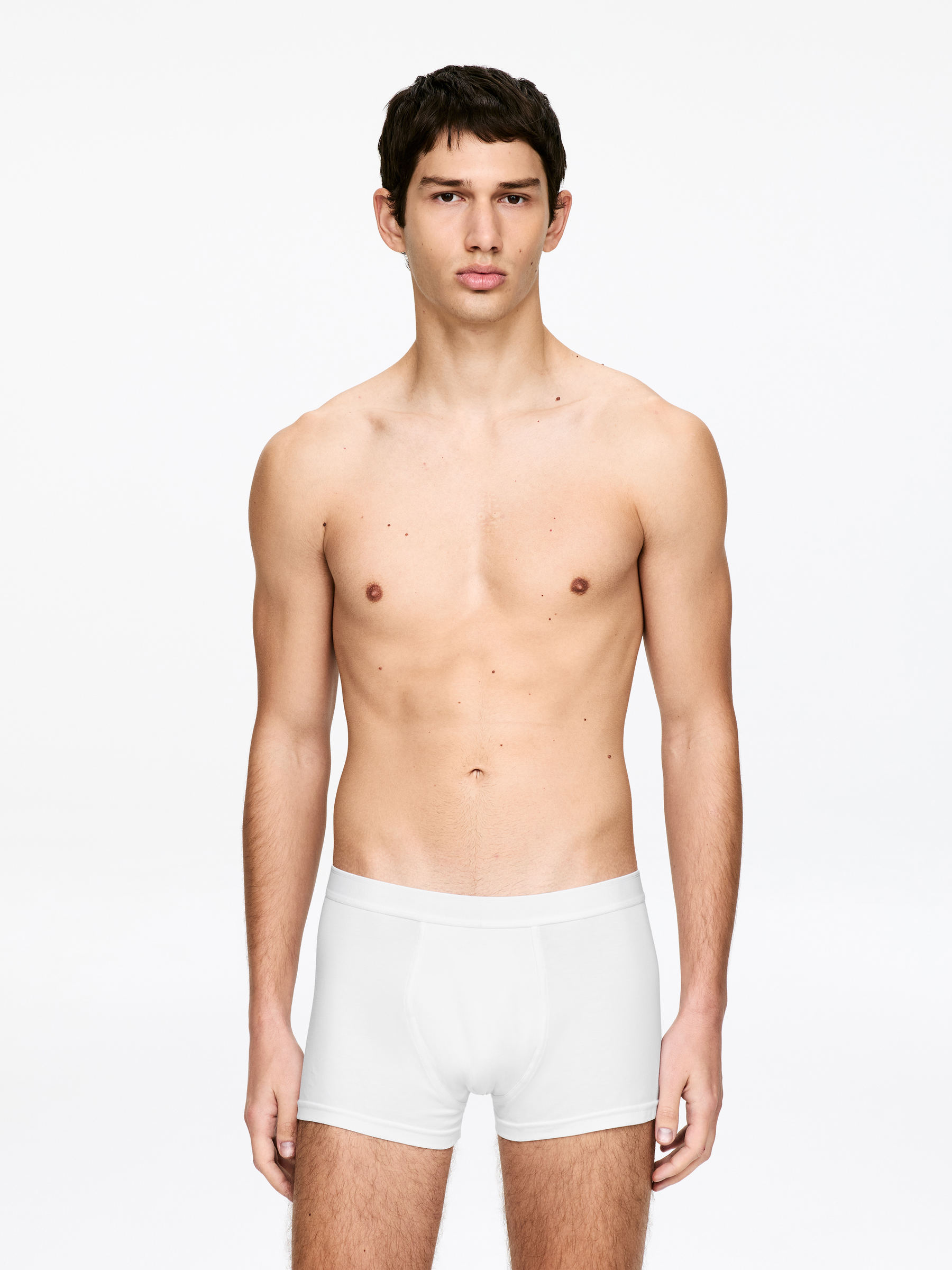 Jersey Trunks Set of 3 - White - Men - StillMedia/Lookbook - 4