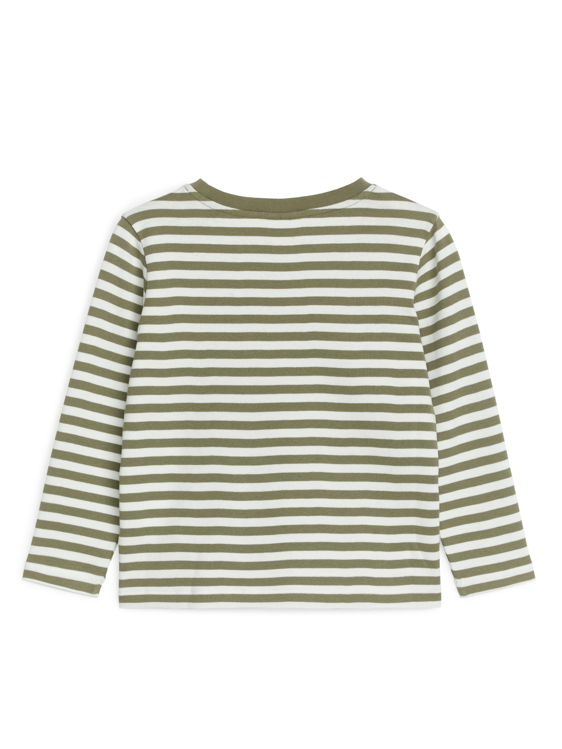 Långärmad t-shirt - Off-white/grön - Regular fit - Children - StillMedia/DescriptiveStillLife - 2