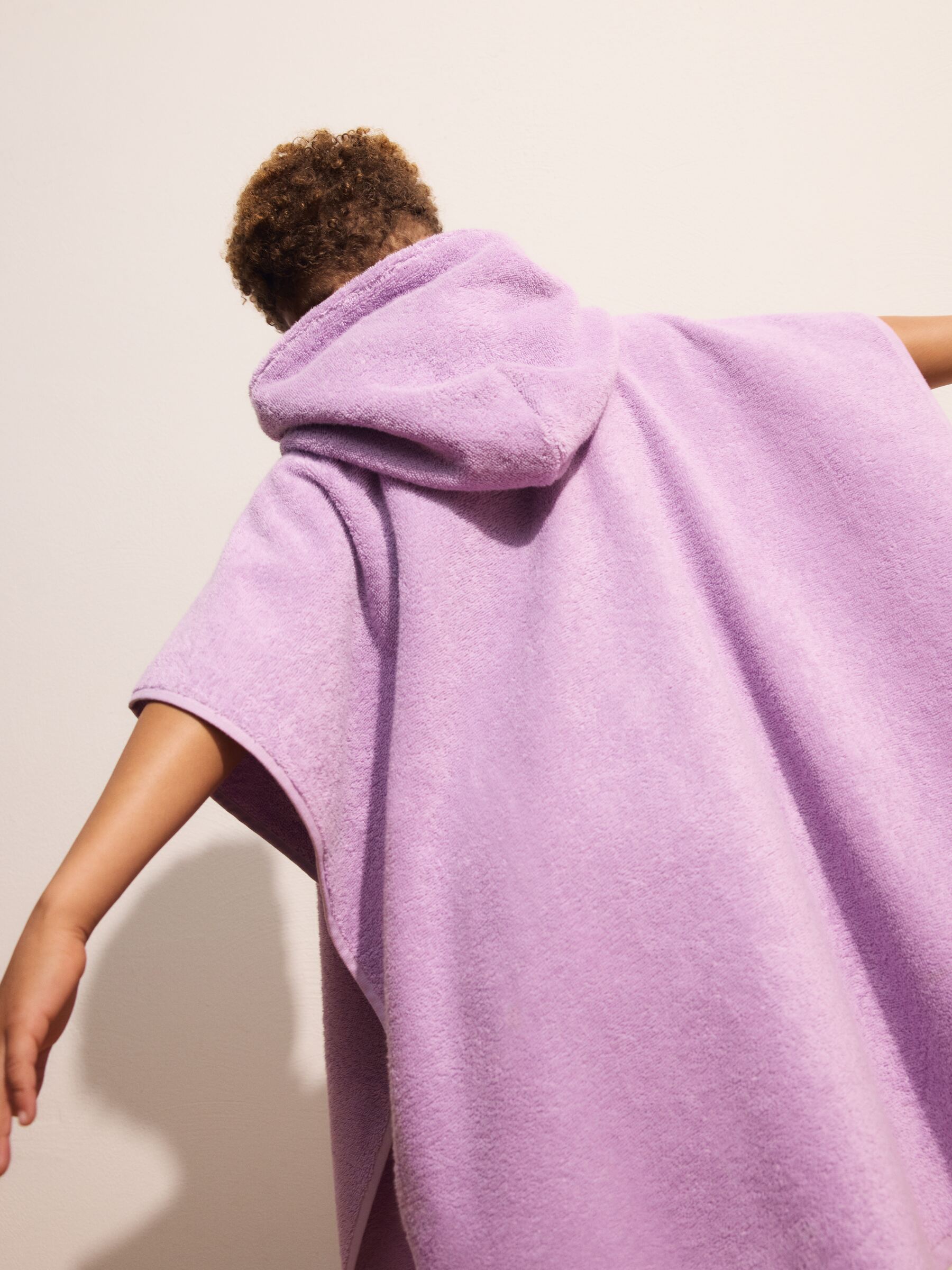Hooded Towel - Lilac - Children - StillMedia/Environmental - 1