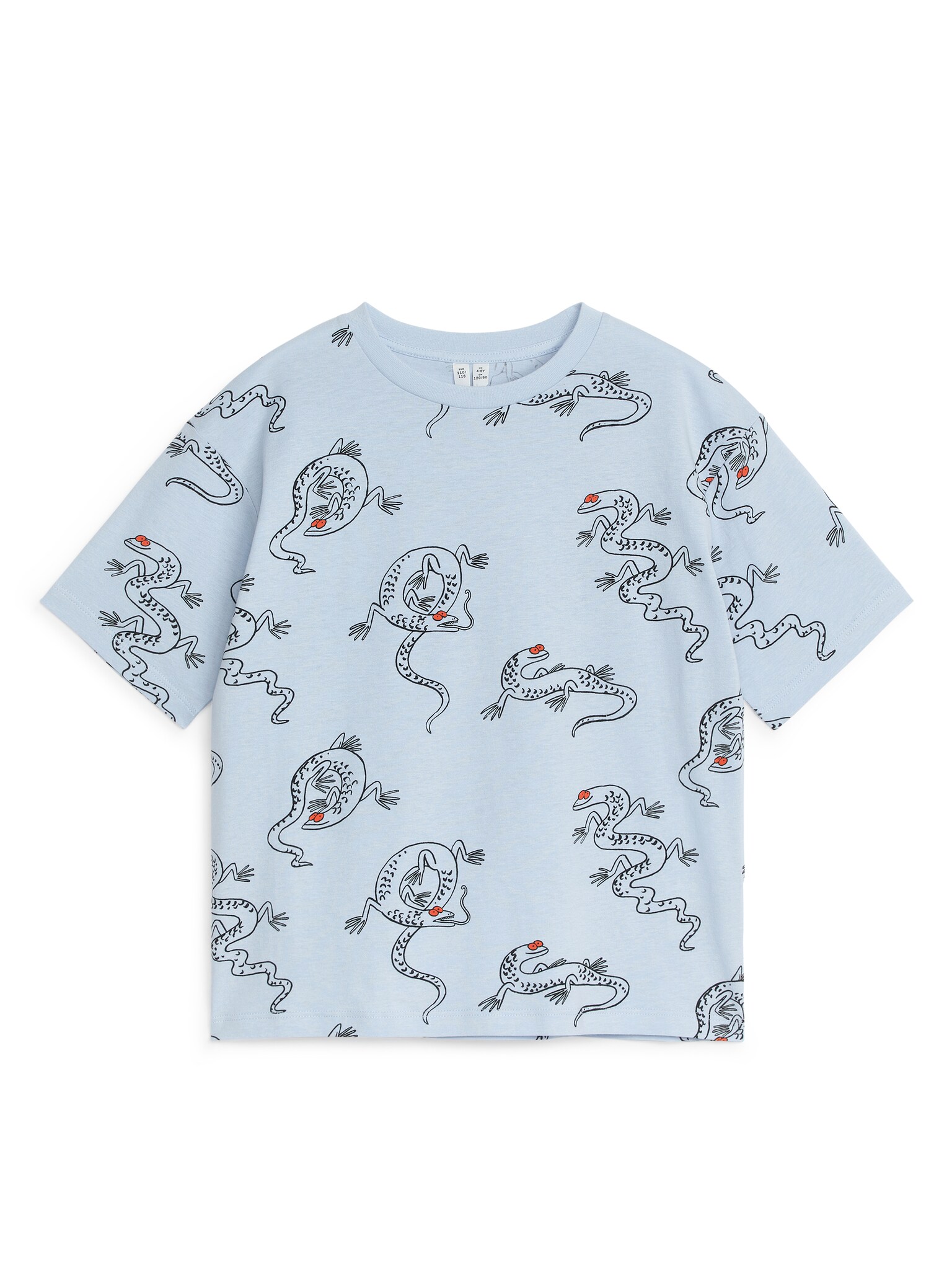 Oversized t-shirt - Ljusblå