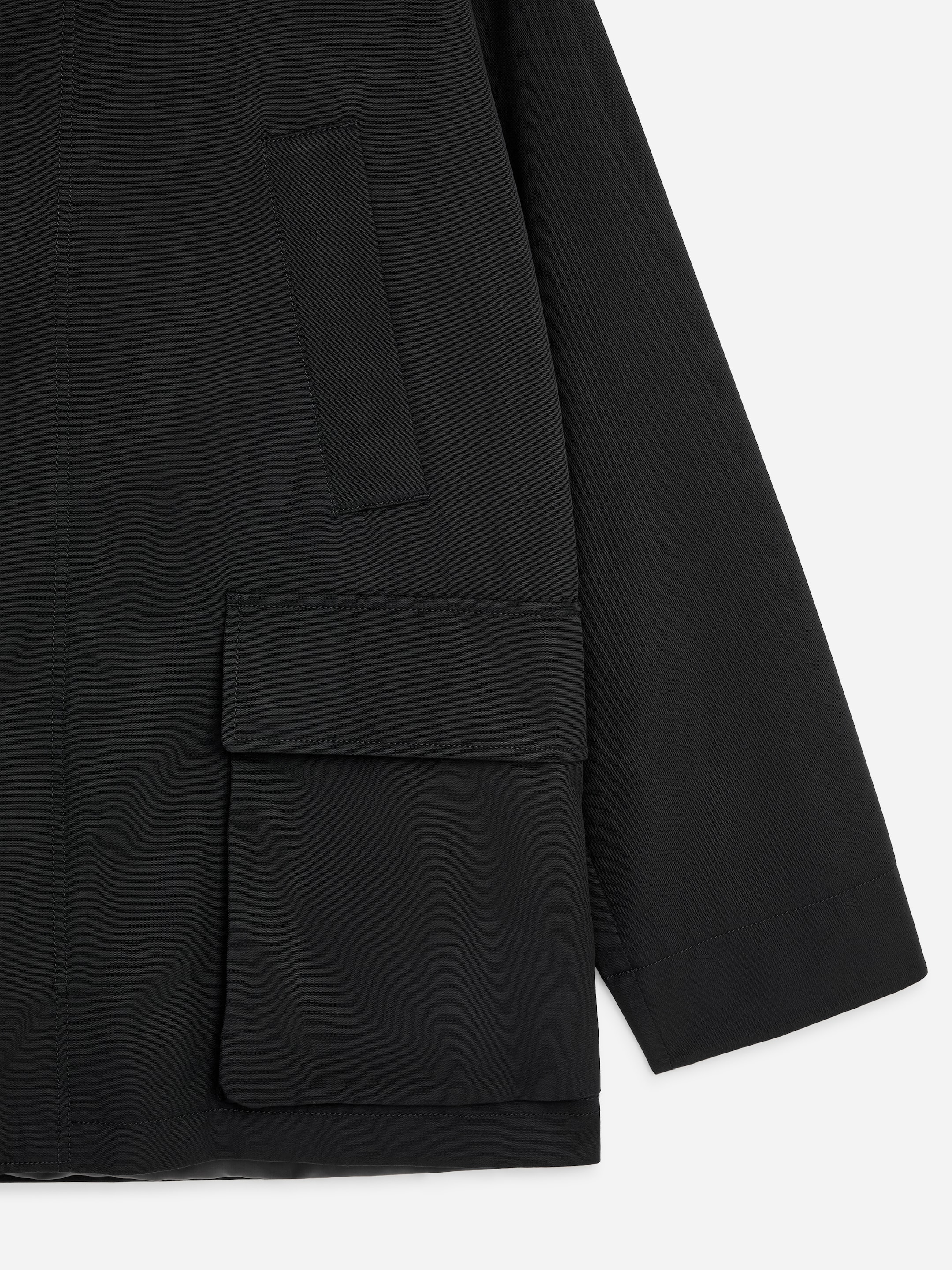 Manteau ciré mi-long - Noir - Relaxed fit - men - StillMedia/DescriptiveDetail - 2