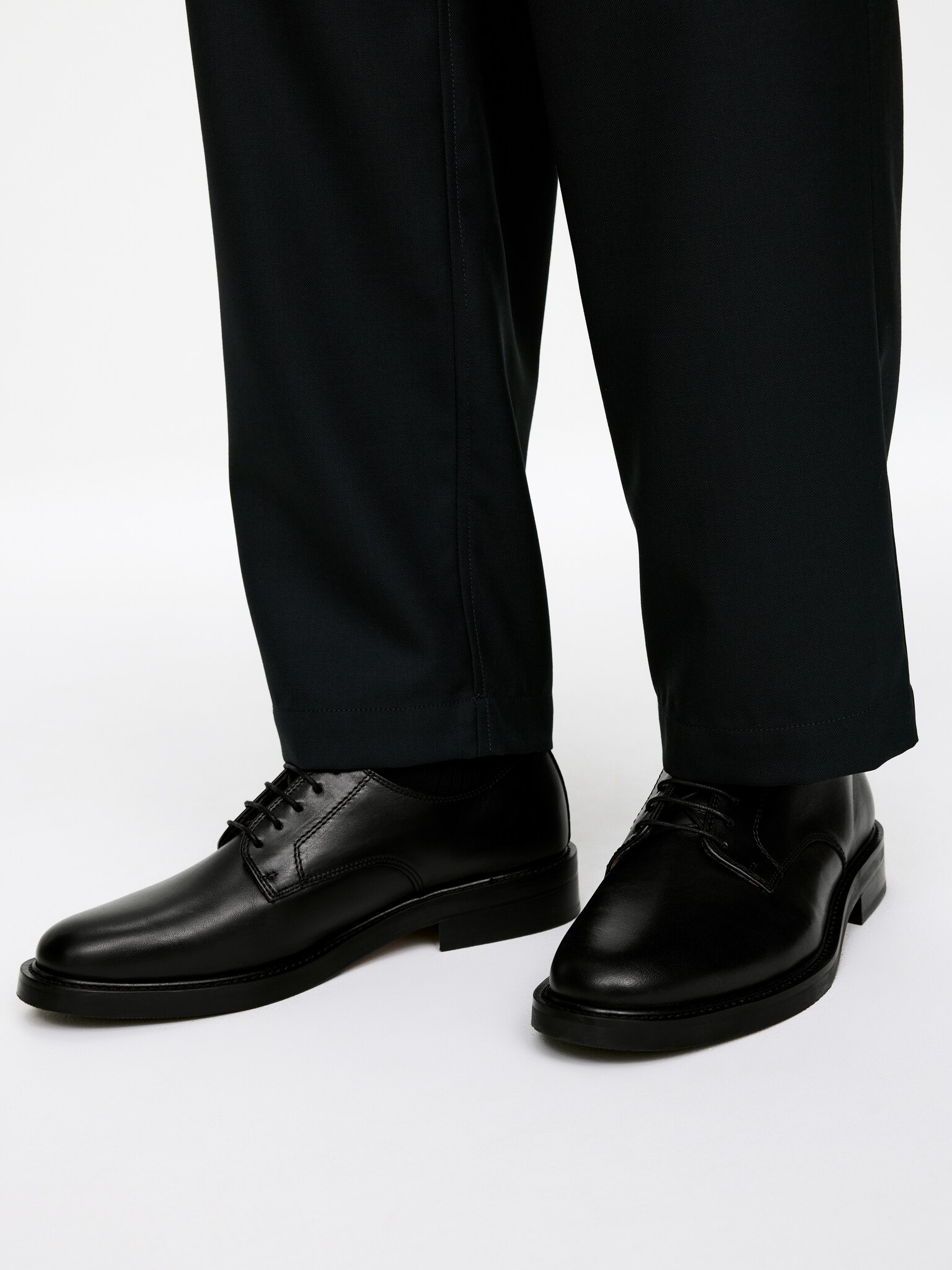 Derbys en cuir - Noir - 3