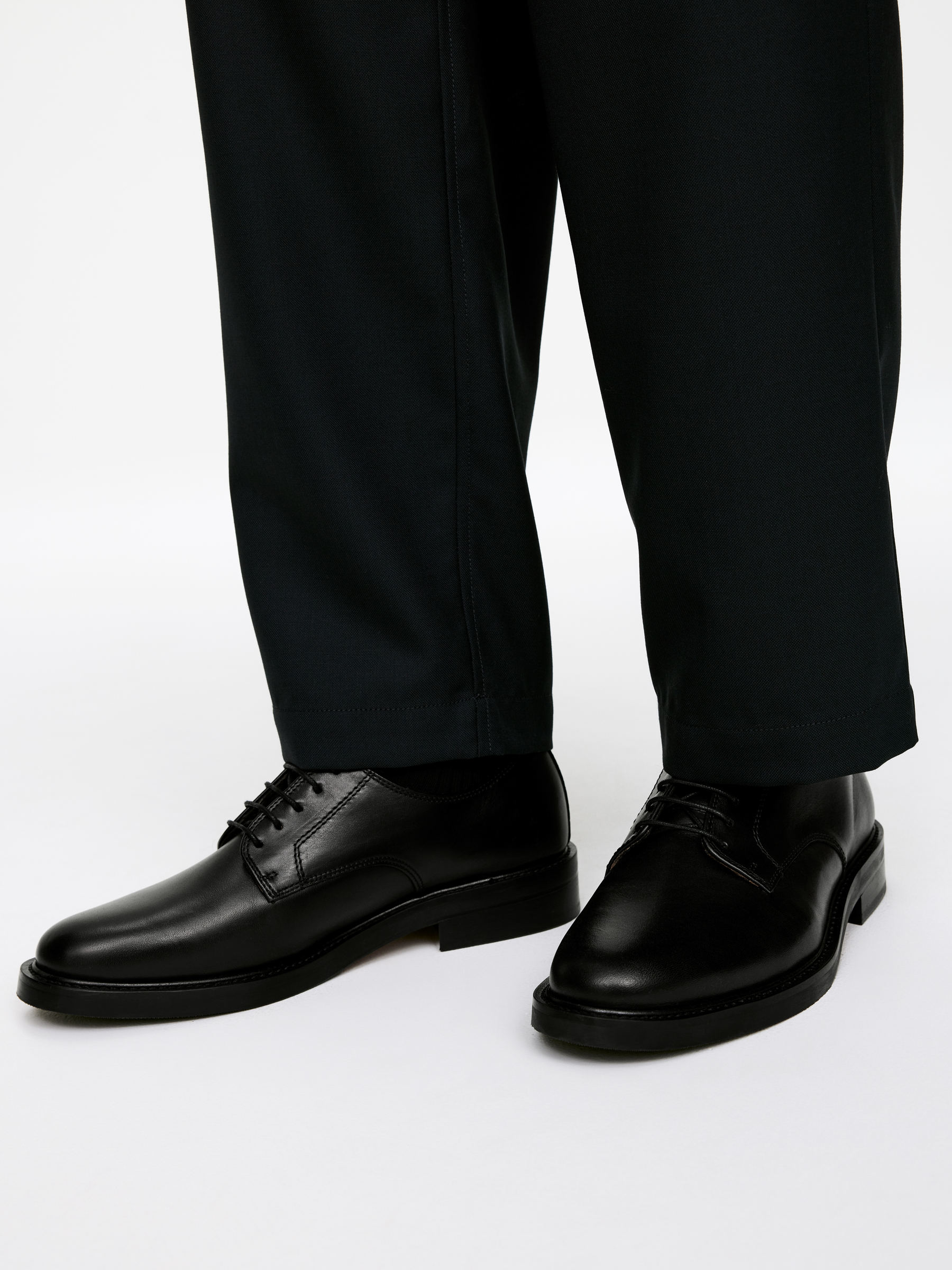 Leather Derby Shoes - Black - Men - StillMedia/Lookbook - 14