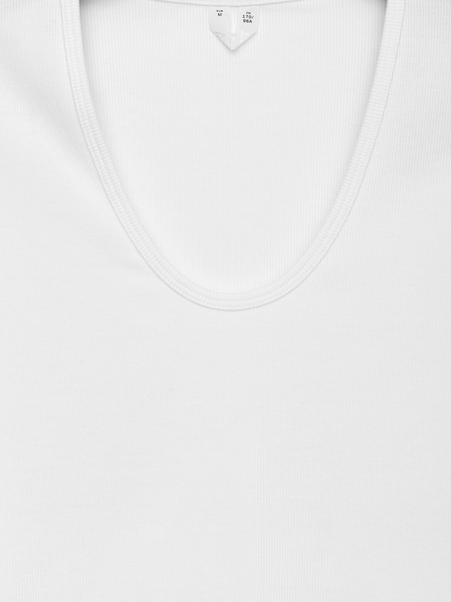 T-shirt côtelé - Blanc/Bleu foncé/Blanc/Noir - 3