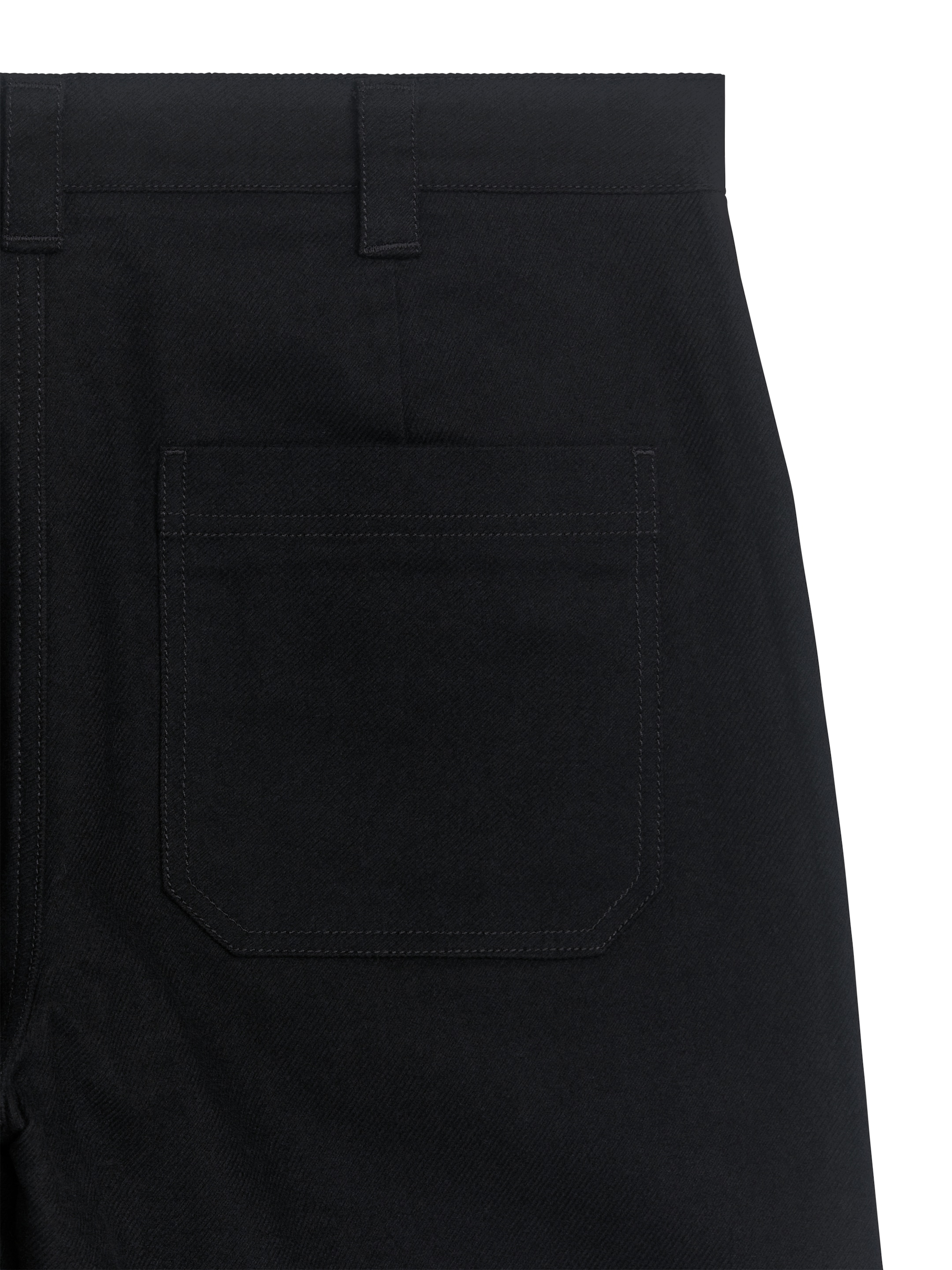 Zobacz większy obraz: Spodnie z bawełnianego diagonalu - Ciemnoniebieski - ON | H&M PL 2