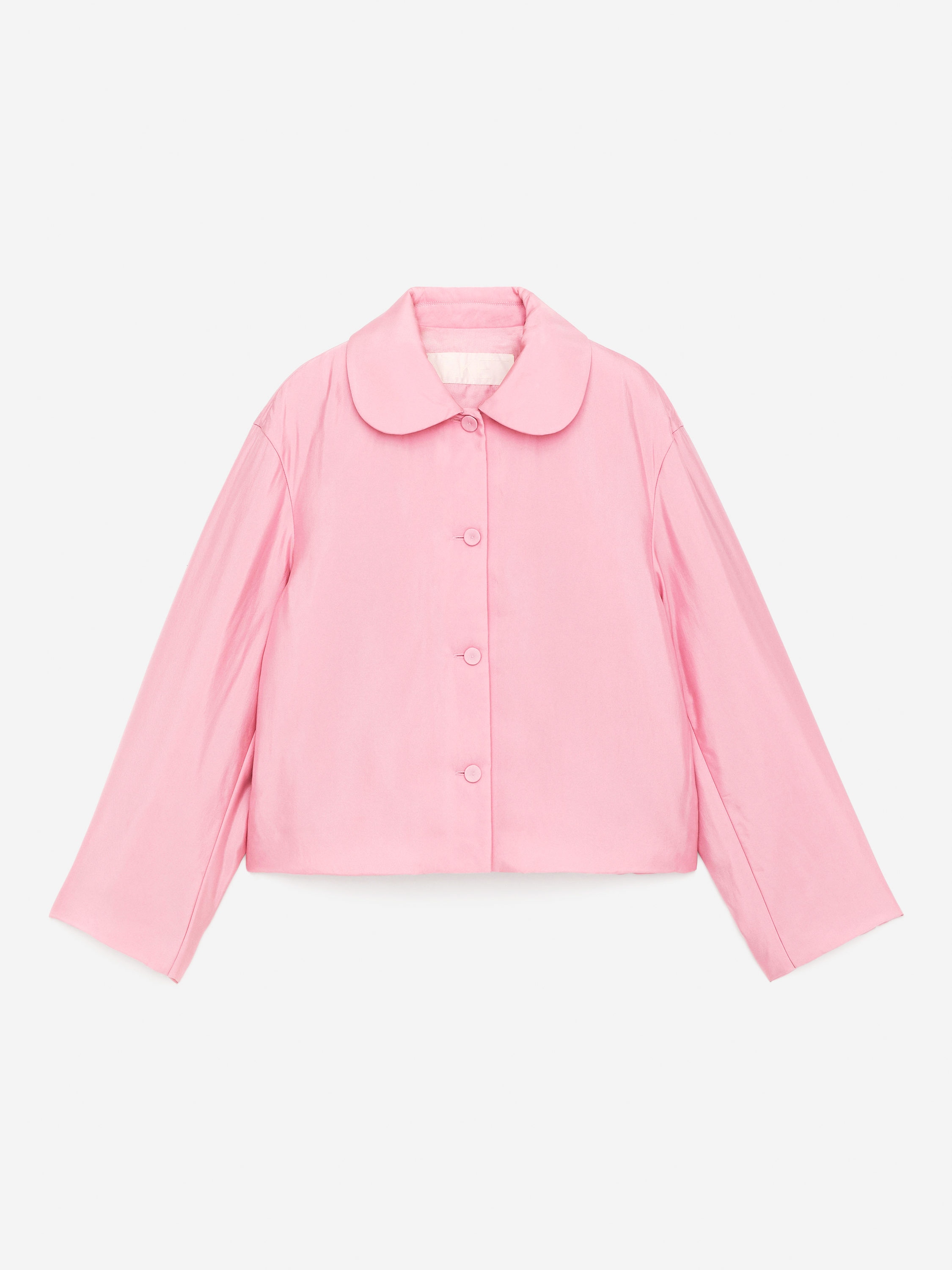 Padded Overshirt - Light Pink - Regular fit - Women - StillMedia/DescriptiveStillLife - 2