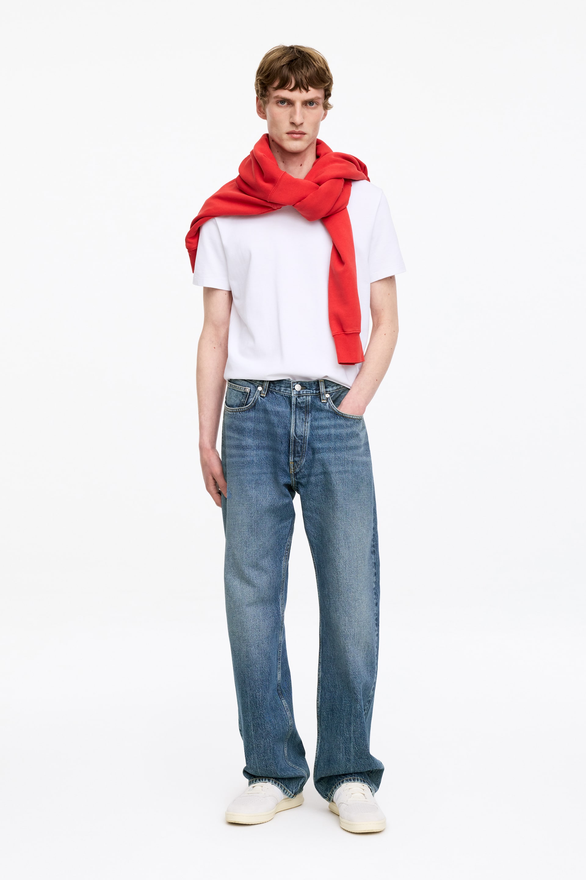 Προβολή μεγαλύτερης εικόνας: CANYON Regular Boot Cut Τζιν - Μπλε - Men | H&M GR 1