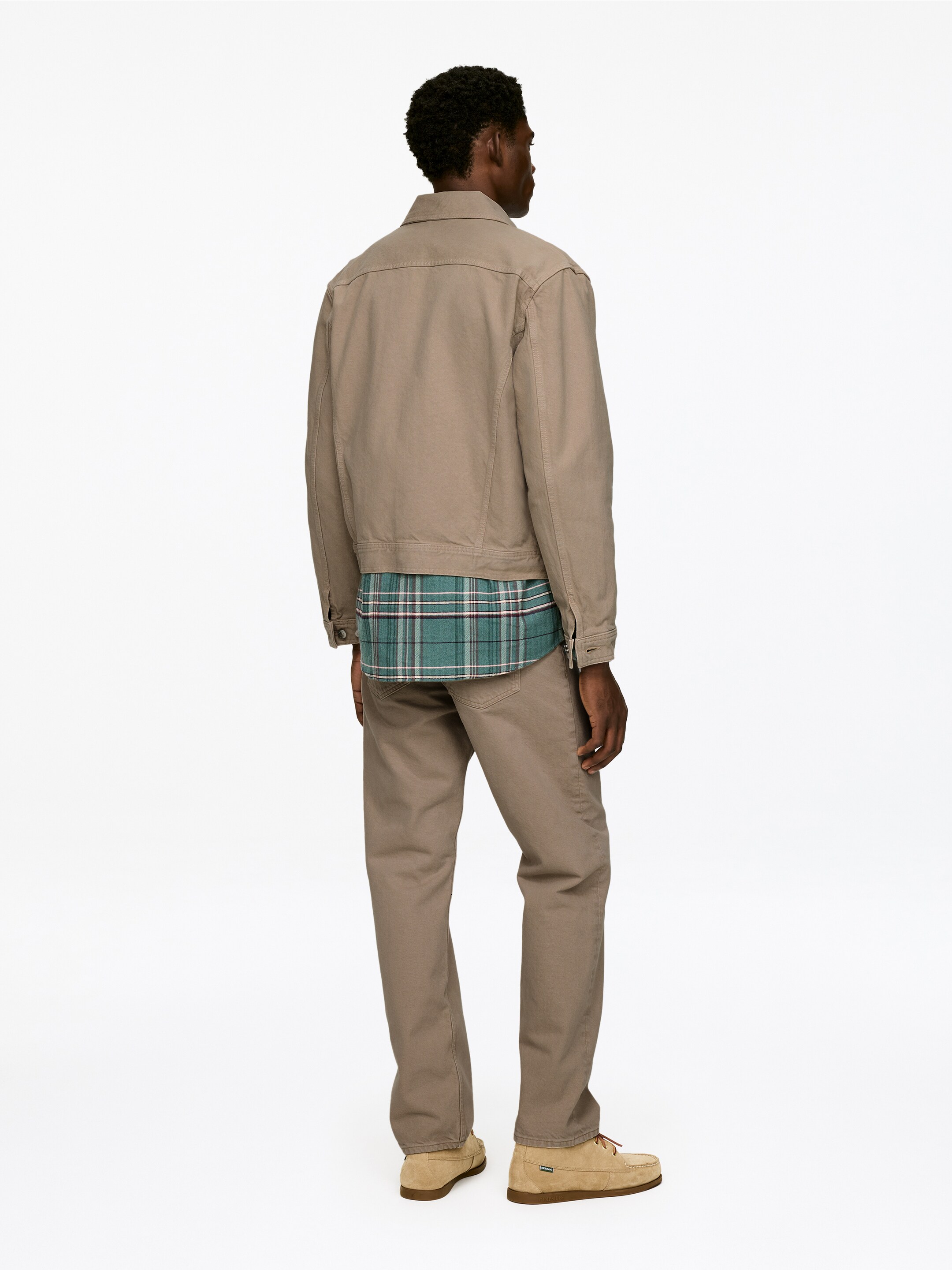 Visualizza immagine più grande: Giacca in denim tinto in capo - Argilla - UOMO | H&M IT 3