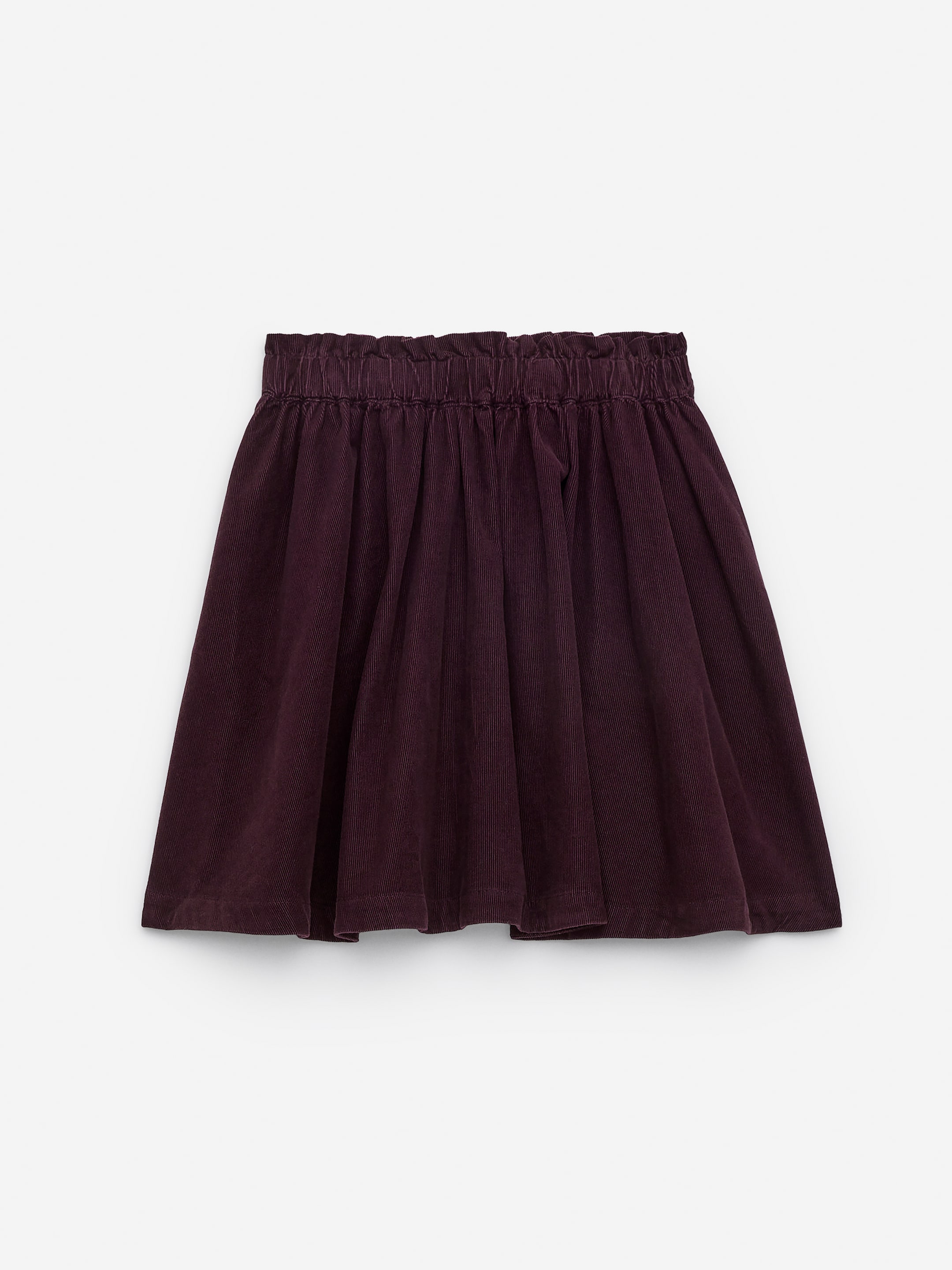 Corduroy Skirt - Burgundy - Regular fit - children - StillMedia/DescriptiveStillLife - 3