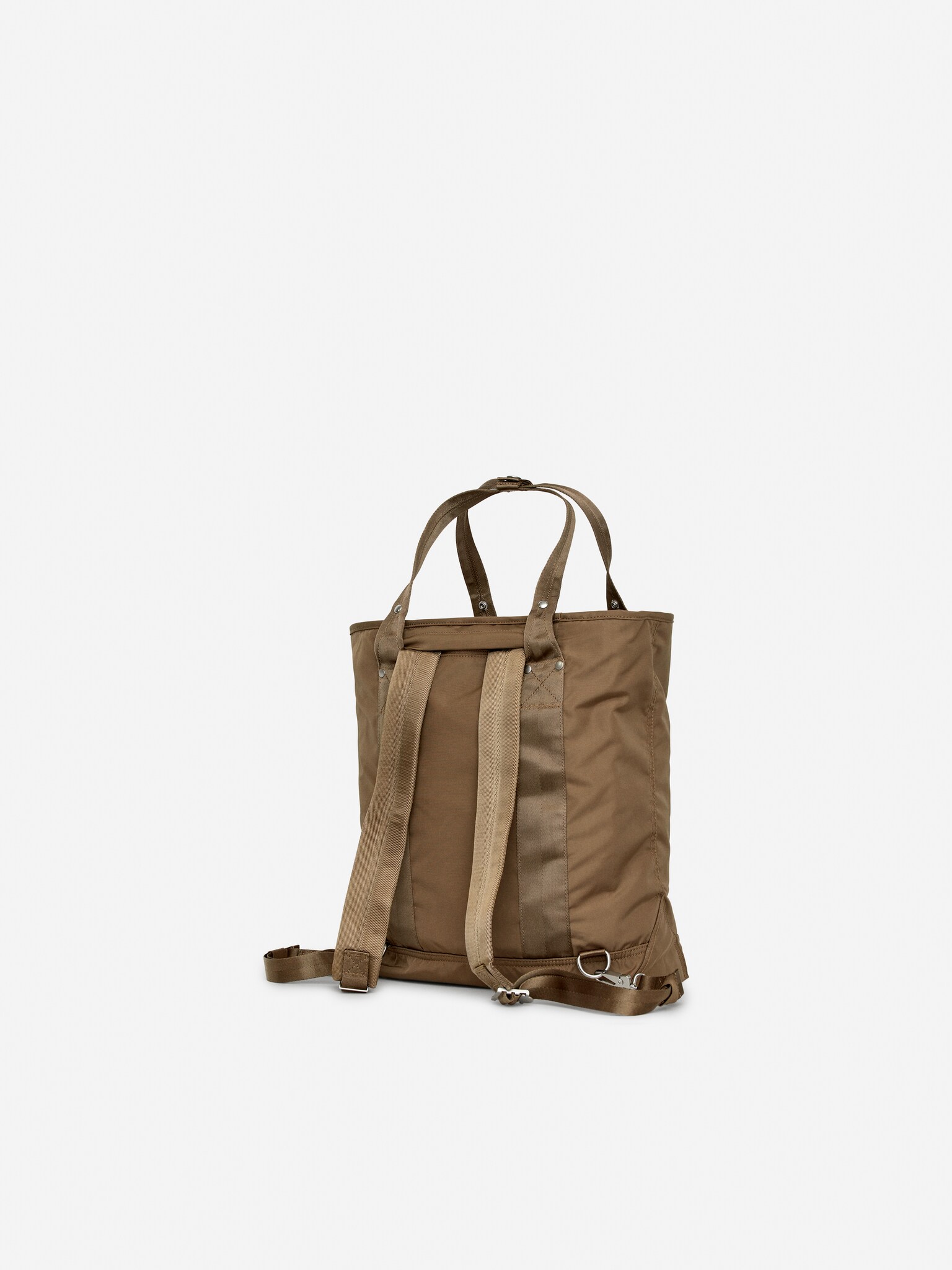 Bolso tipo tote 12 horas - Beige oscuro/Negro - 4