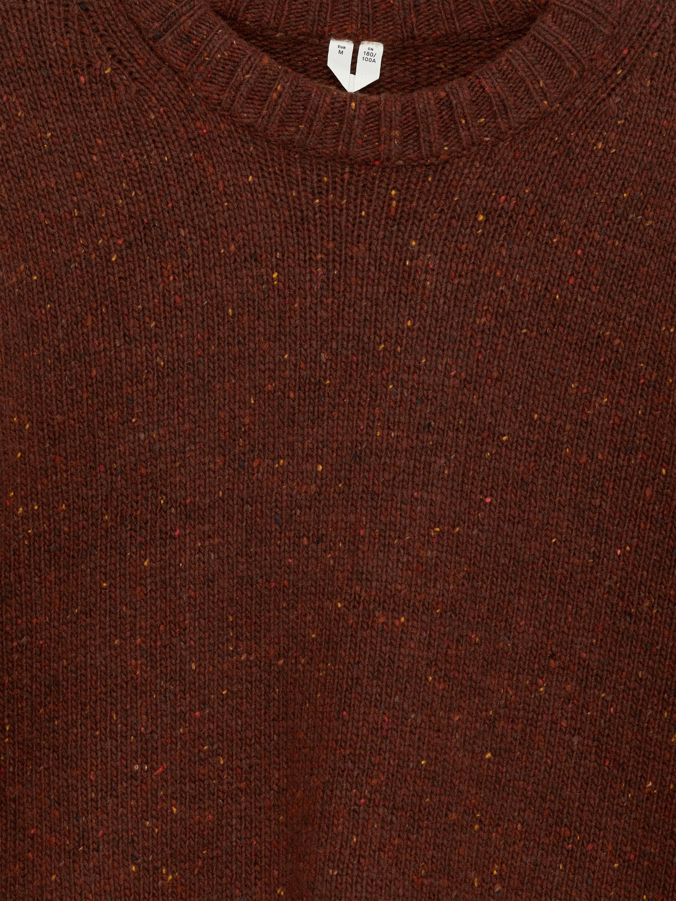 Ver imagen más grande: Jersey en mezcla de lana y alpaca - Burdeos - HOMBRE | H&M ES 6