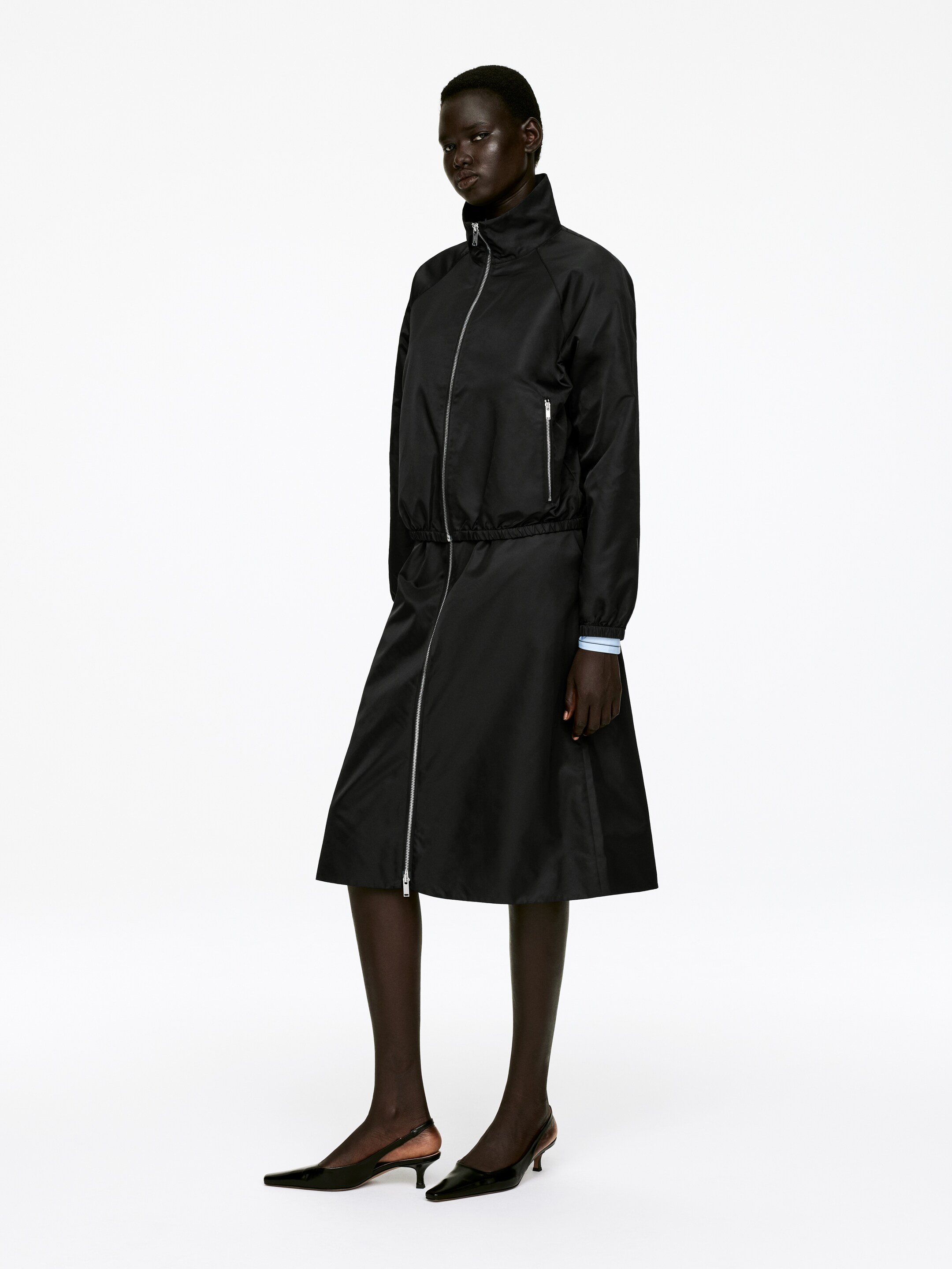 Agrandir l'image: Veste en nylon - Noir - FEMME | H&M CH 3