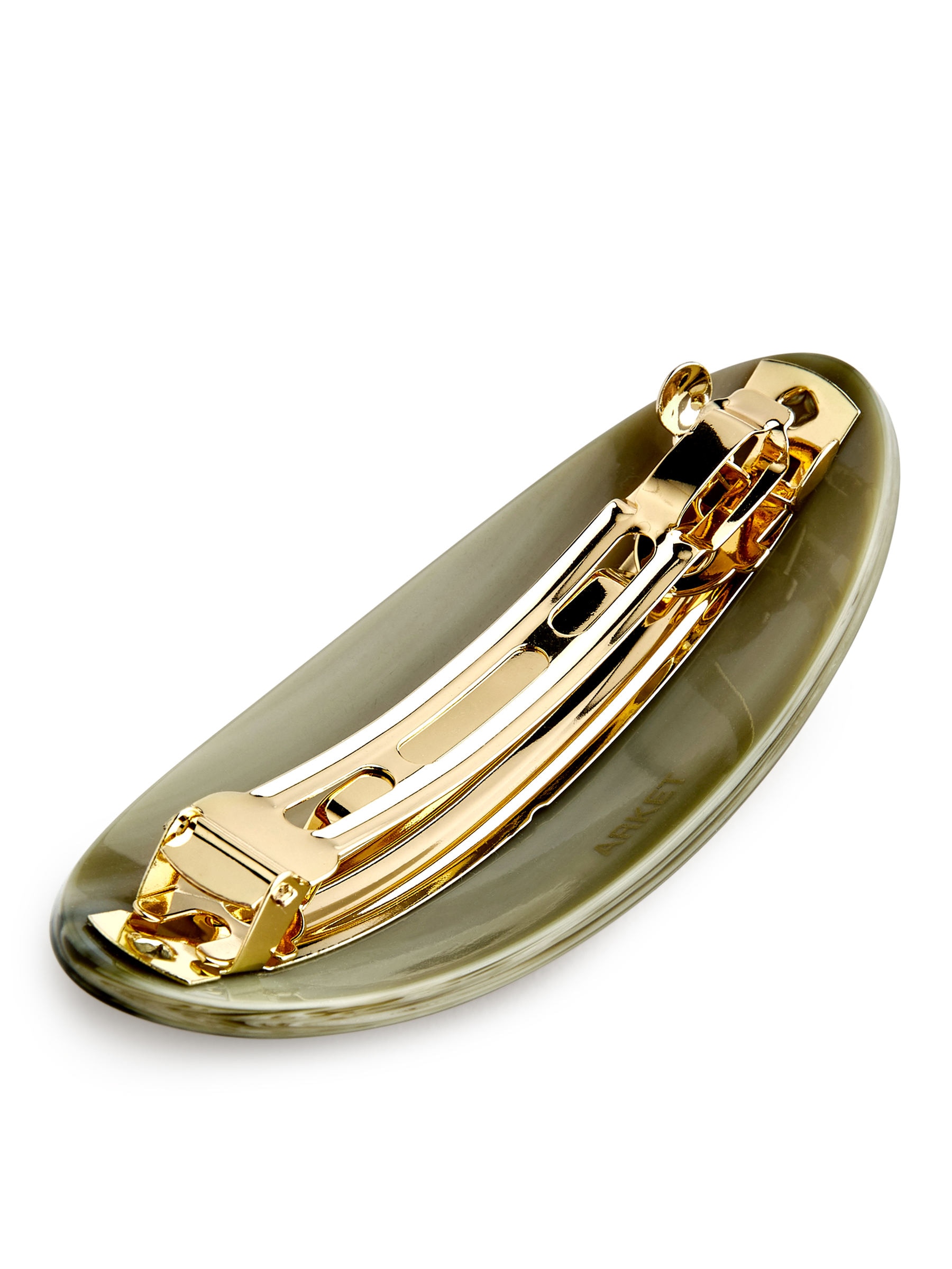 Ovale Haarspange - Braun - Damen - StillMedia/DescriptiveDetail - 2