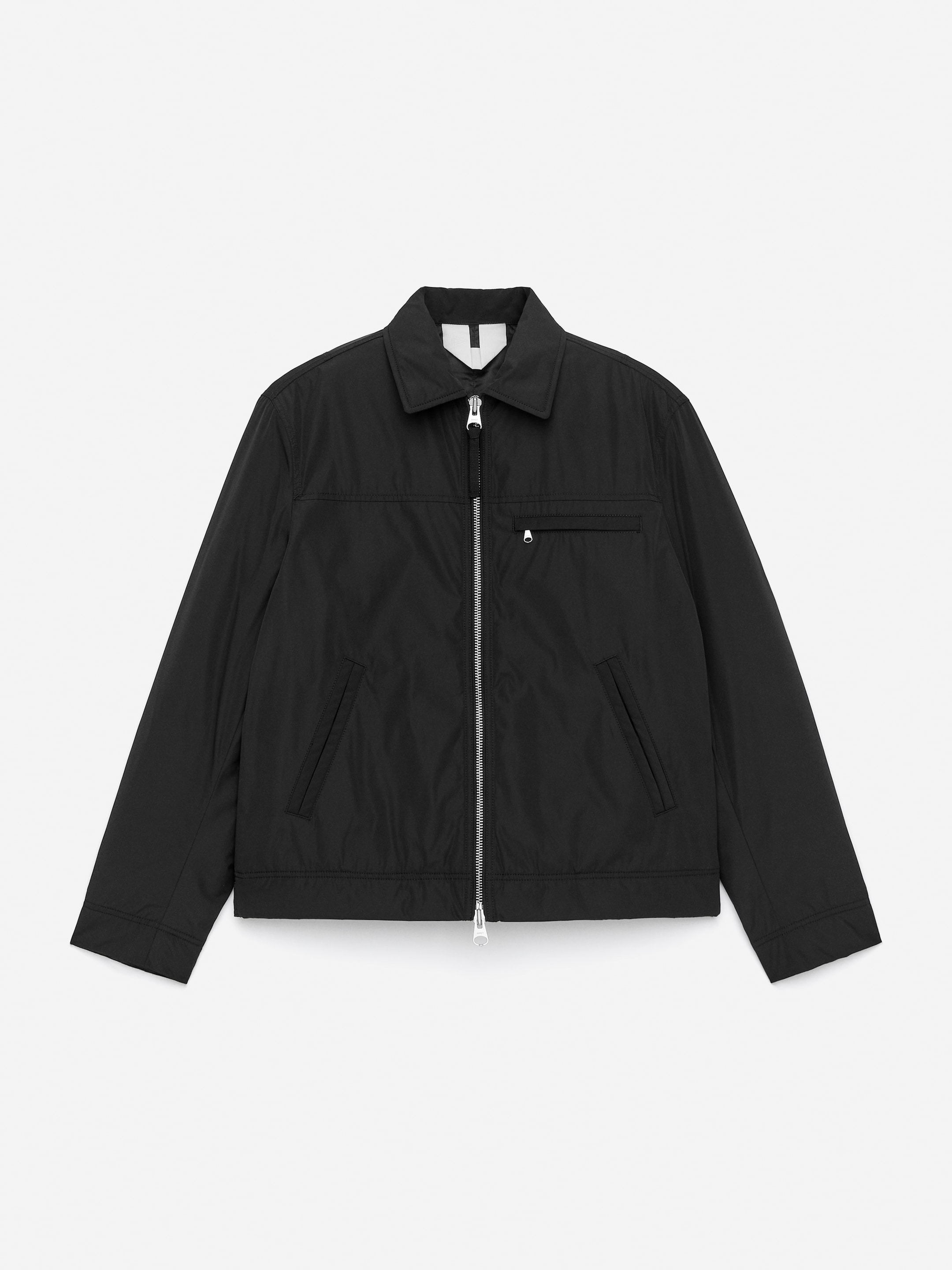 Veste carrée en nylon-#232322-16642