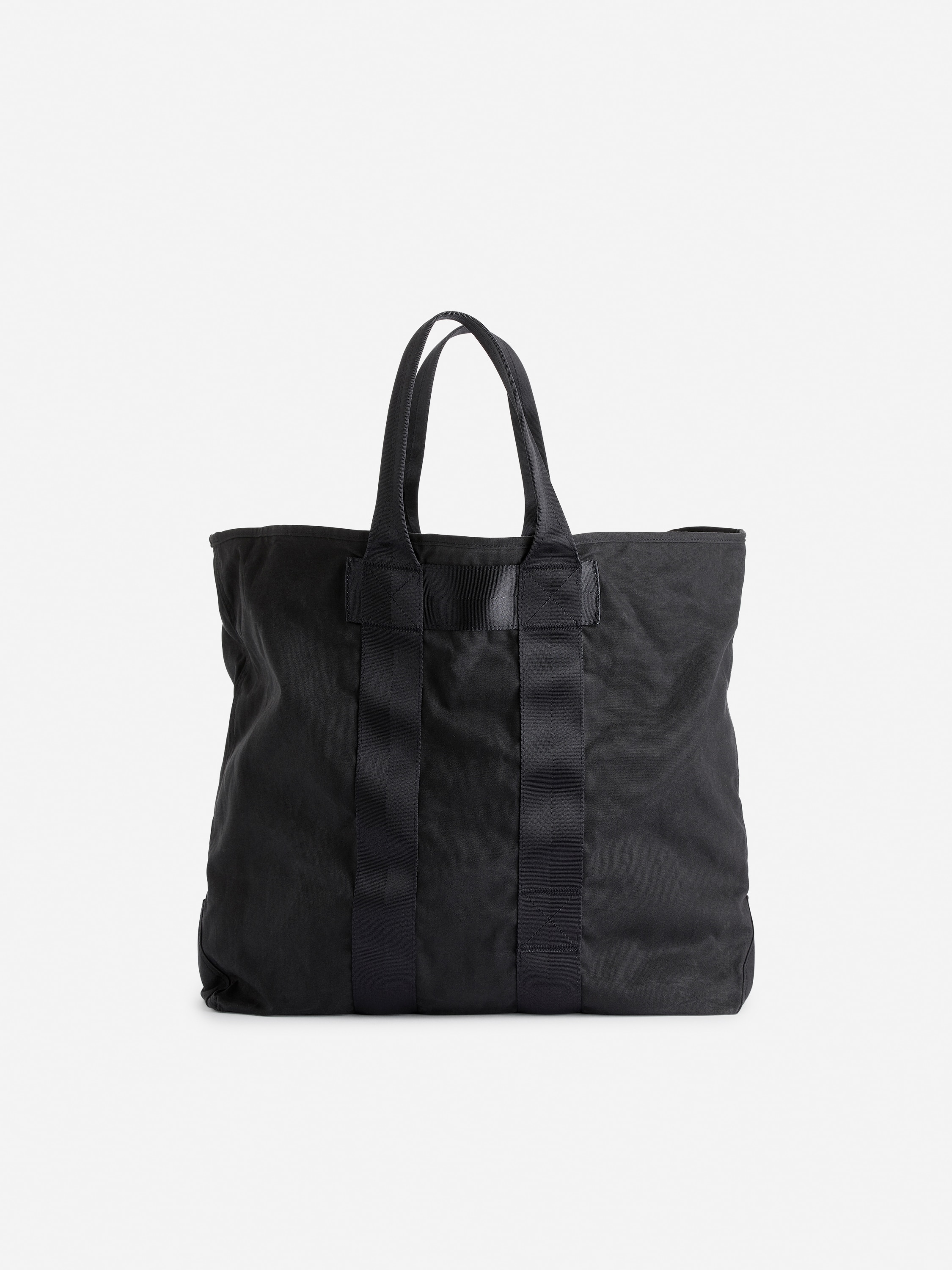 Waxed Canvas Tote – Dark Blue – Men – ARKET DK